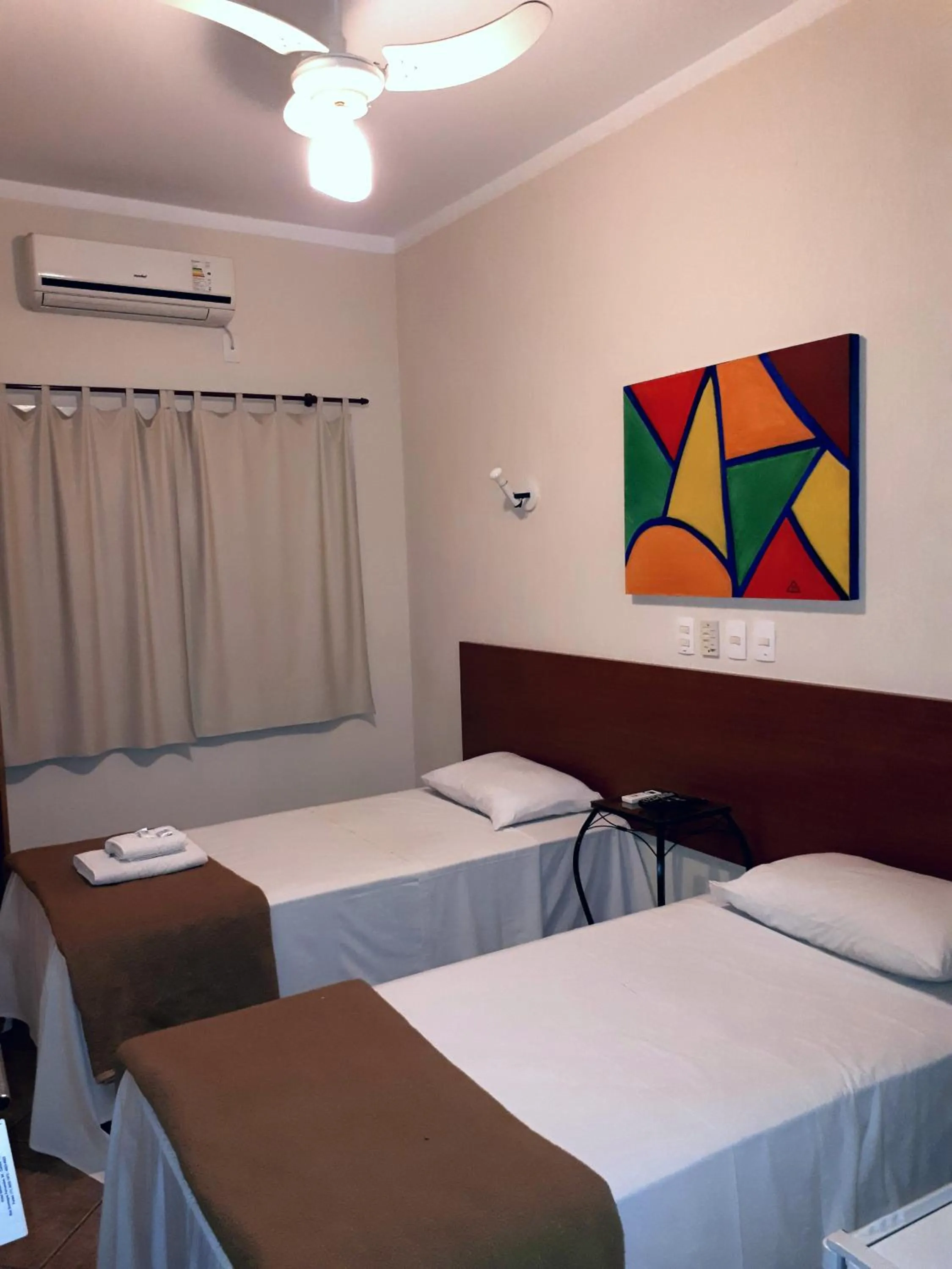 Bed in Hotel Santa Rita
