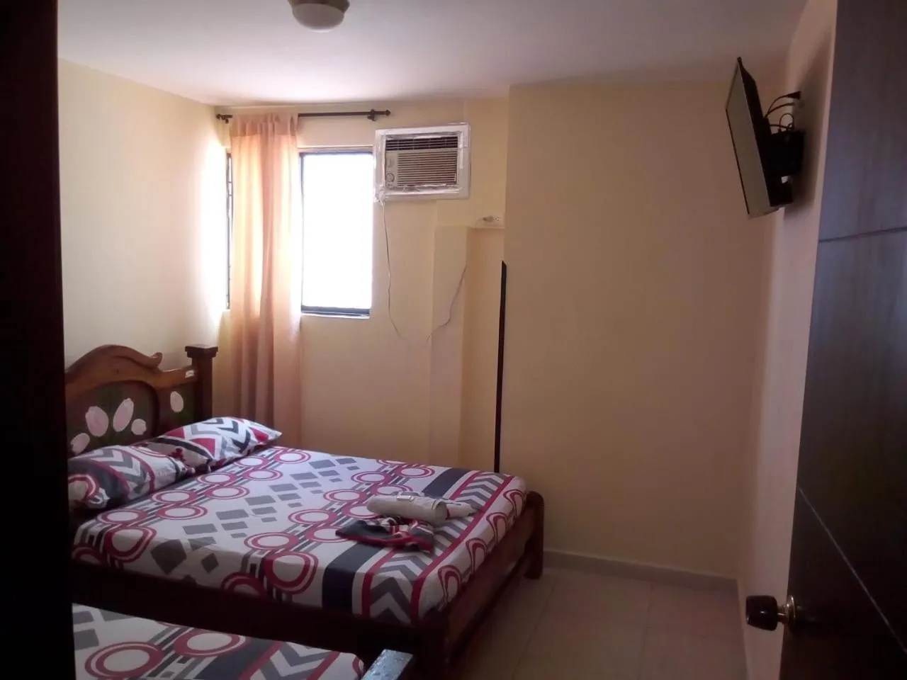 Bed in Hotel Táchiras