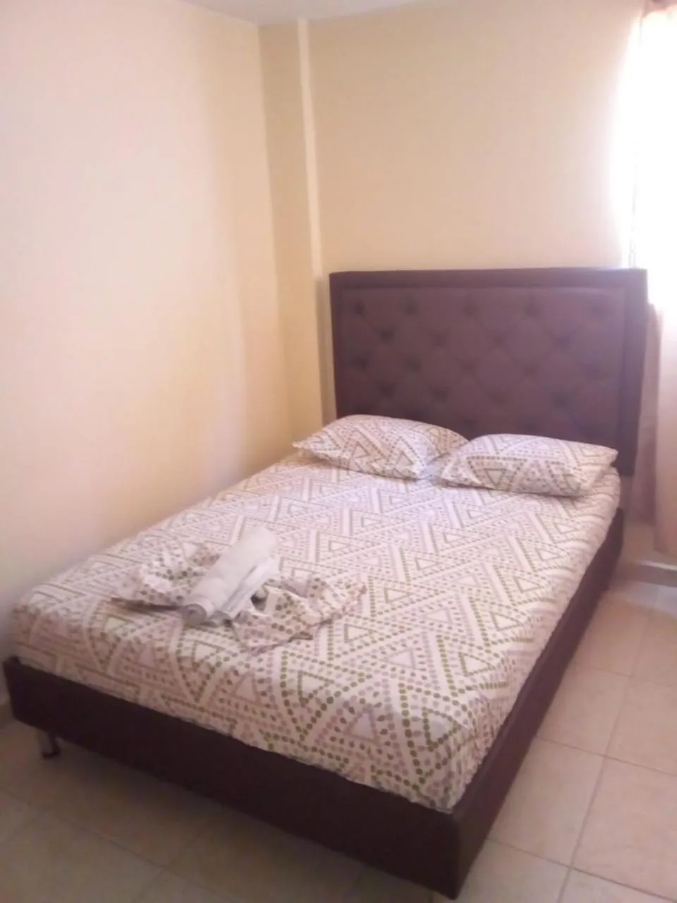 Bed in Hotel Táchiras