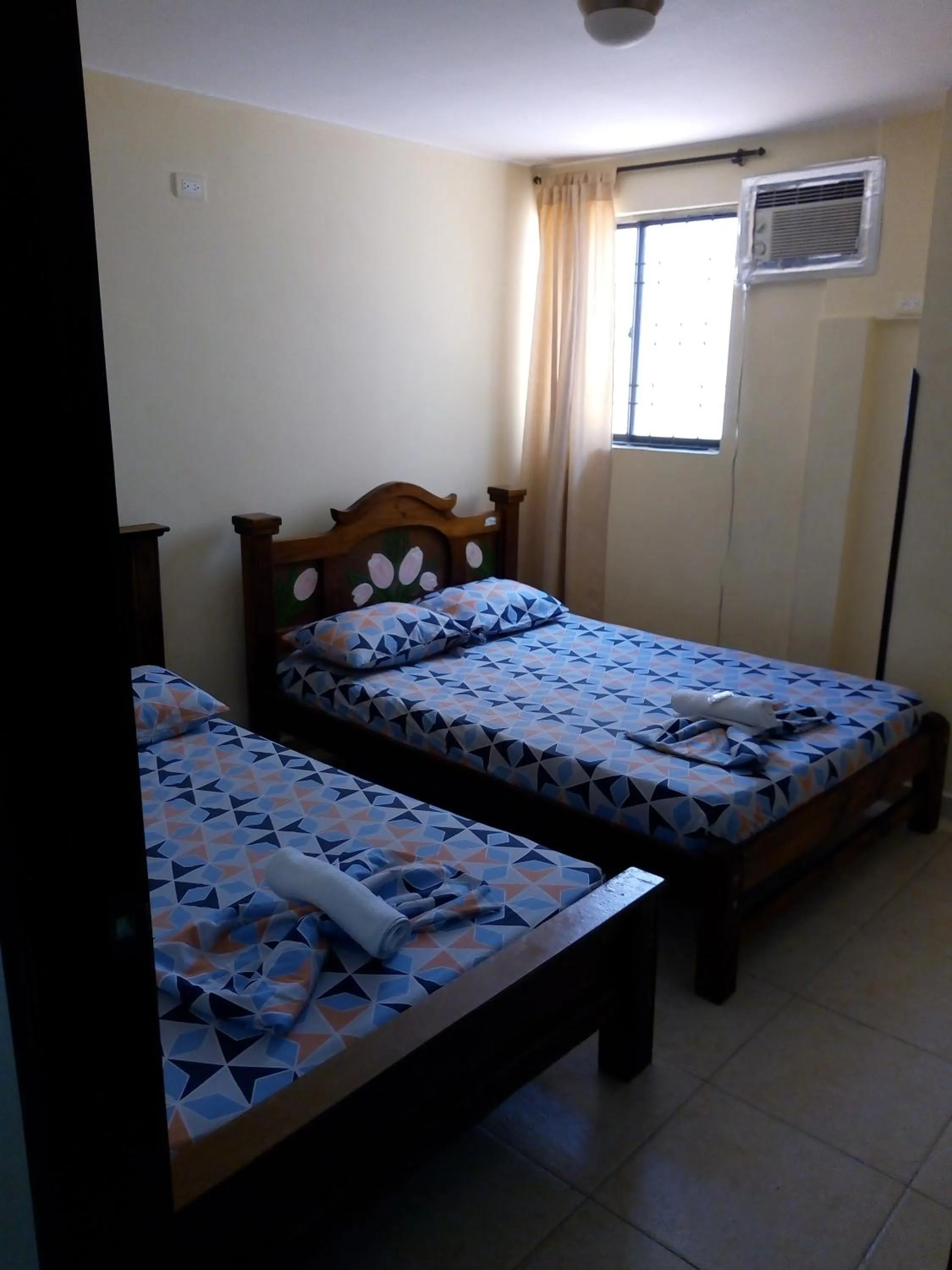 Bed in Hotel Táchiras