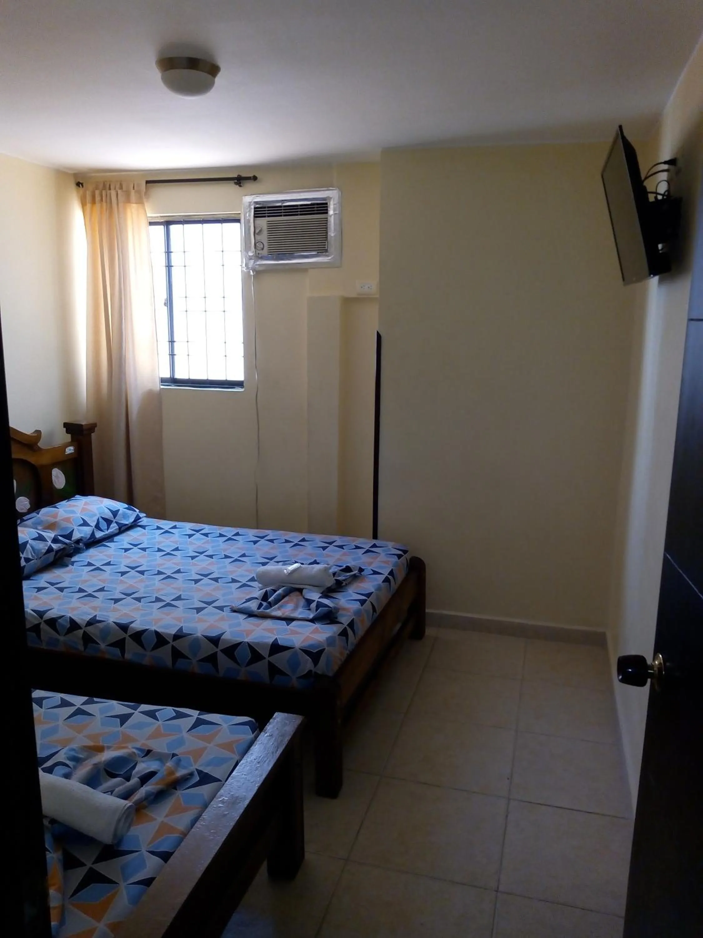 Bed in Hotel Táchiras