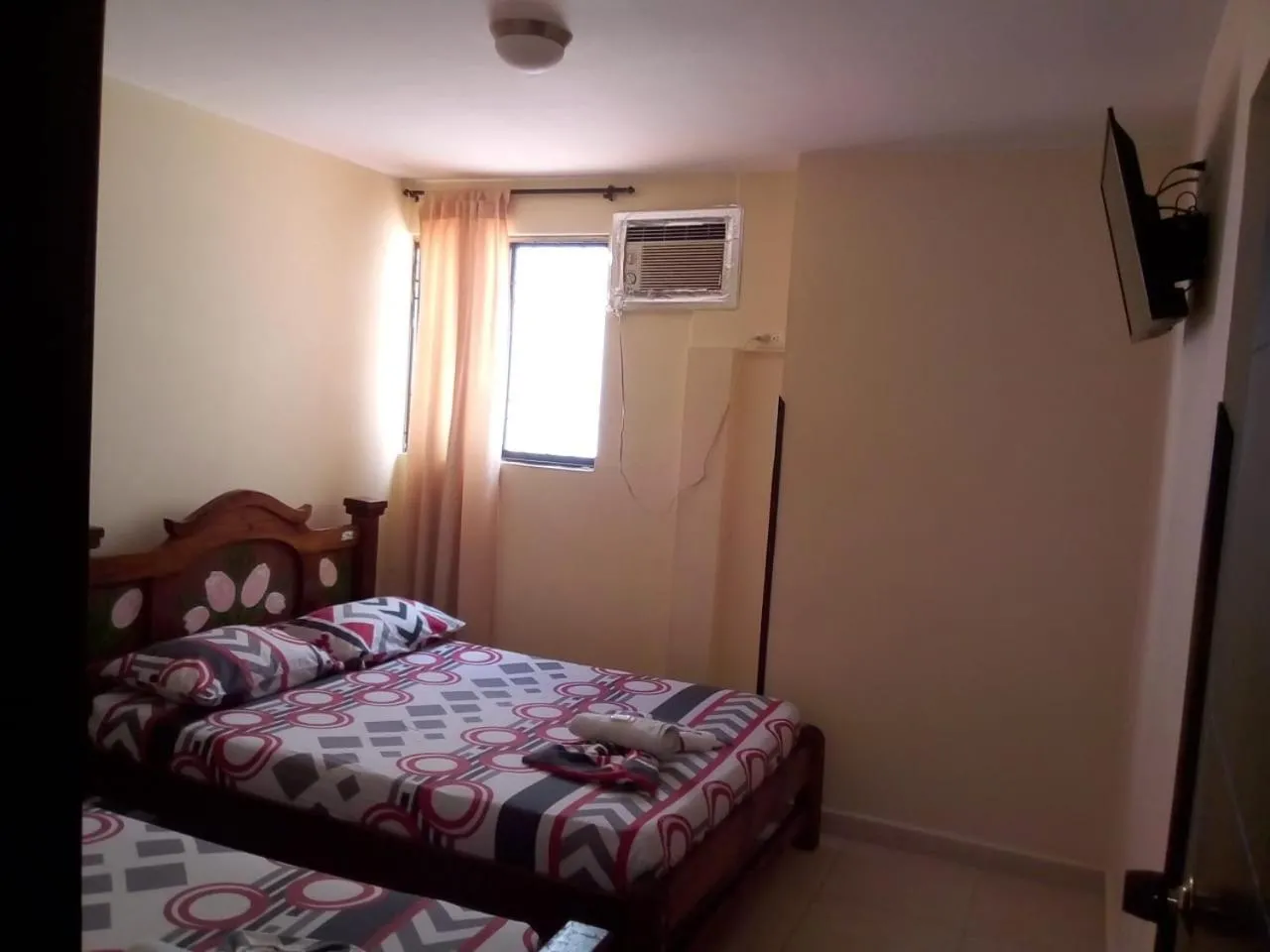 Bed in Hotel Táchiras