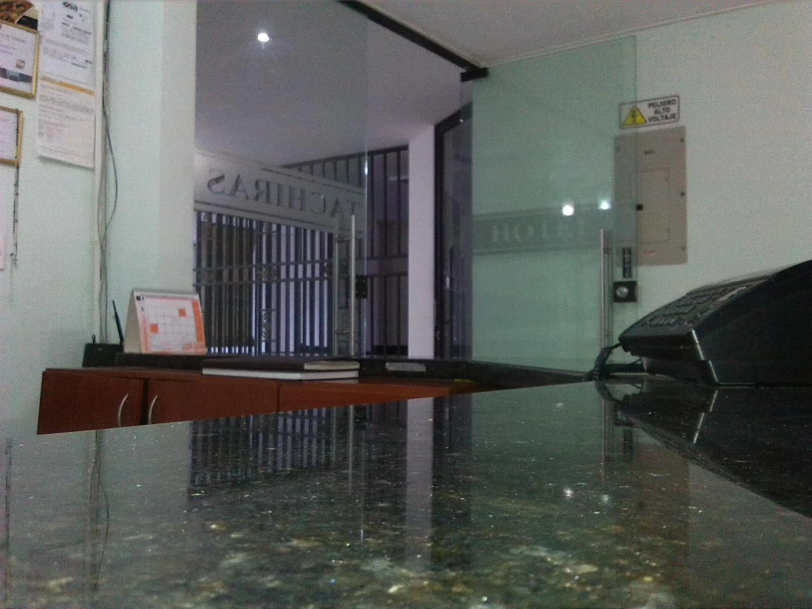 Lobby or reception in Hotel Táchiras