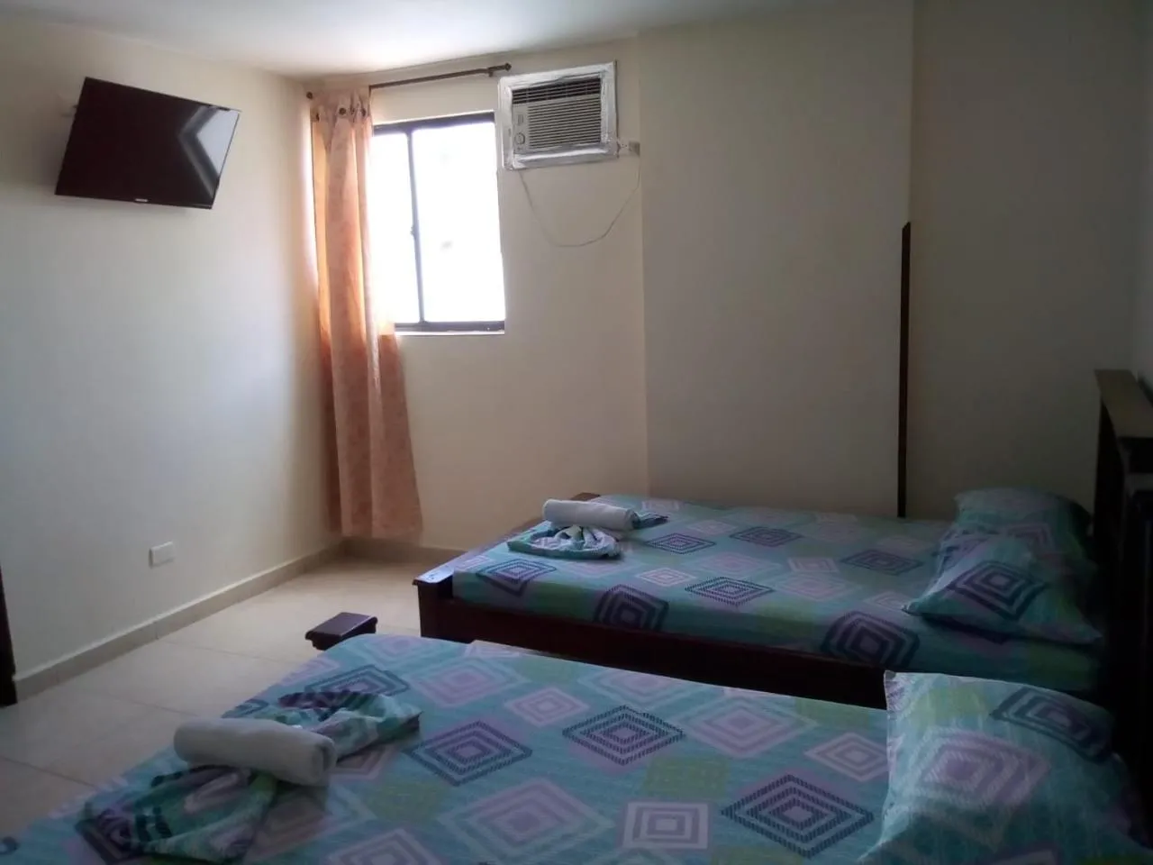 Bed in Hotel Táchiras