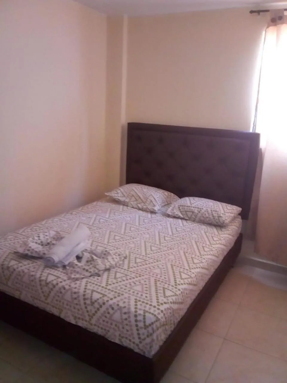Bed in Hotel Táchiras