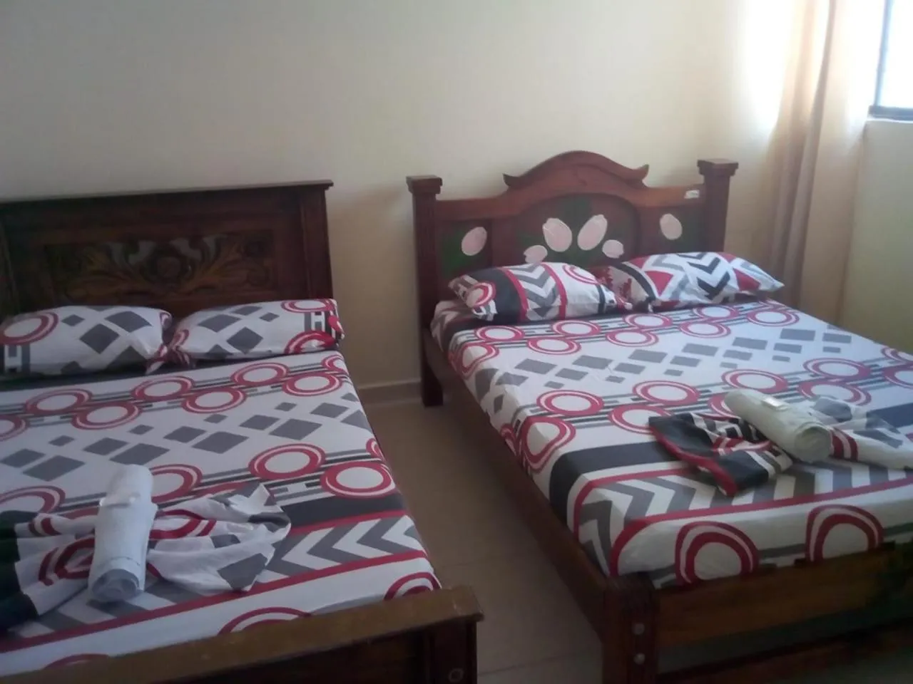 Bed in Hotel Táchiras