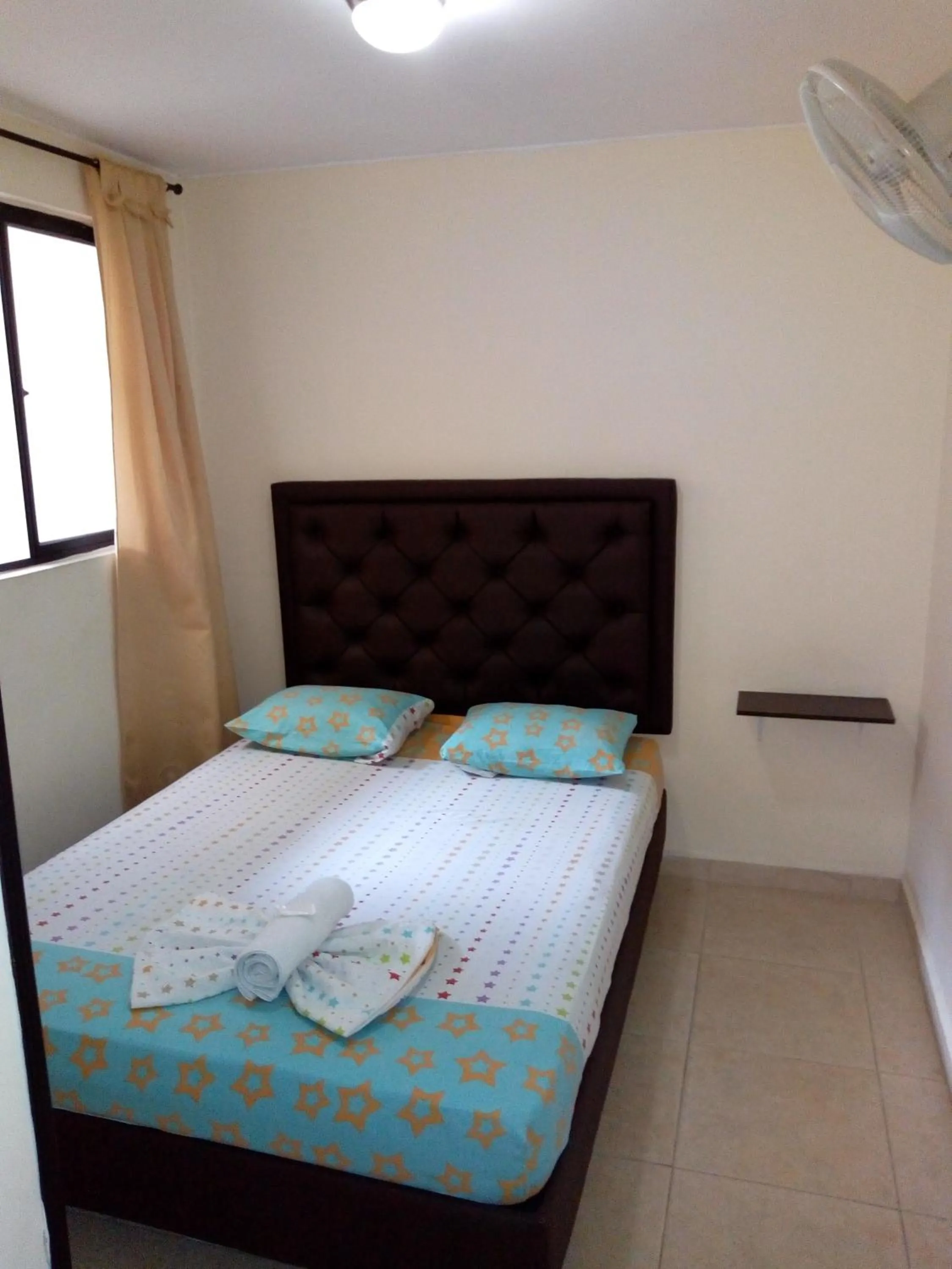 Bed in Hotel Táchiras