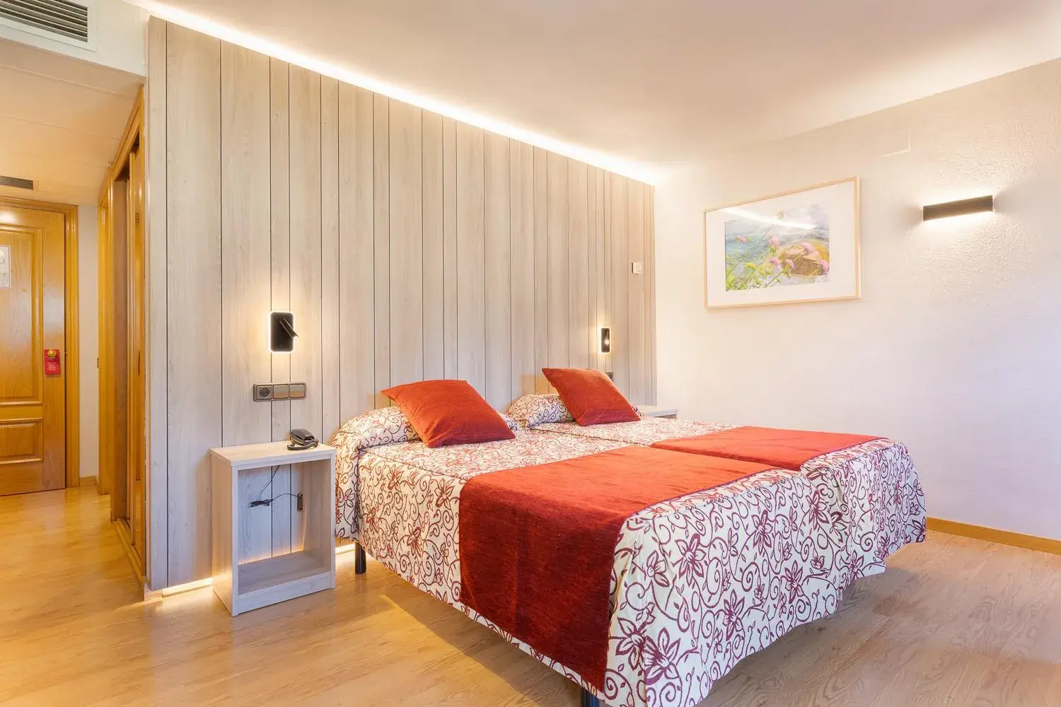 Bed in Hotel Eth Solan & SPA Bed in Hotel Eth Solan & SPA