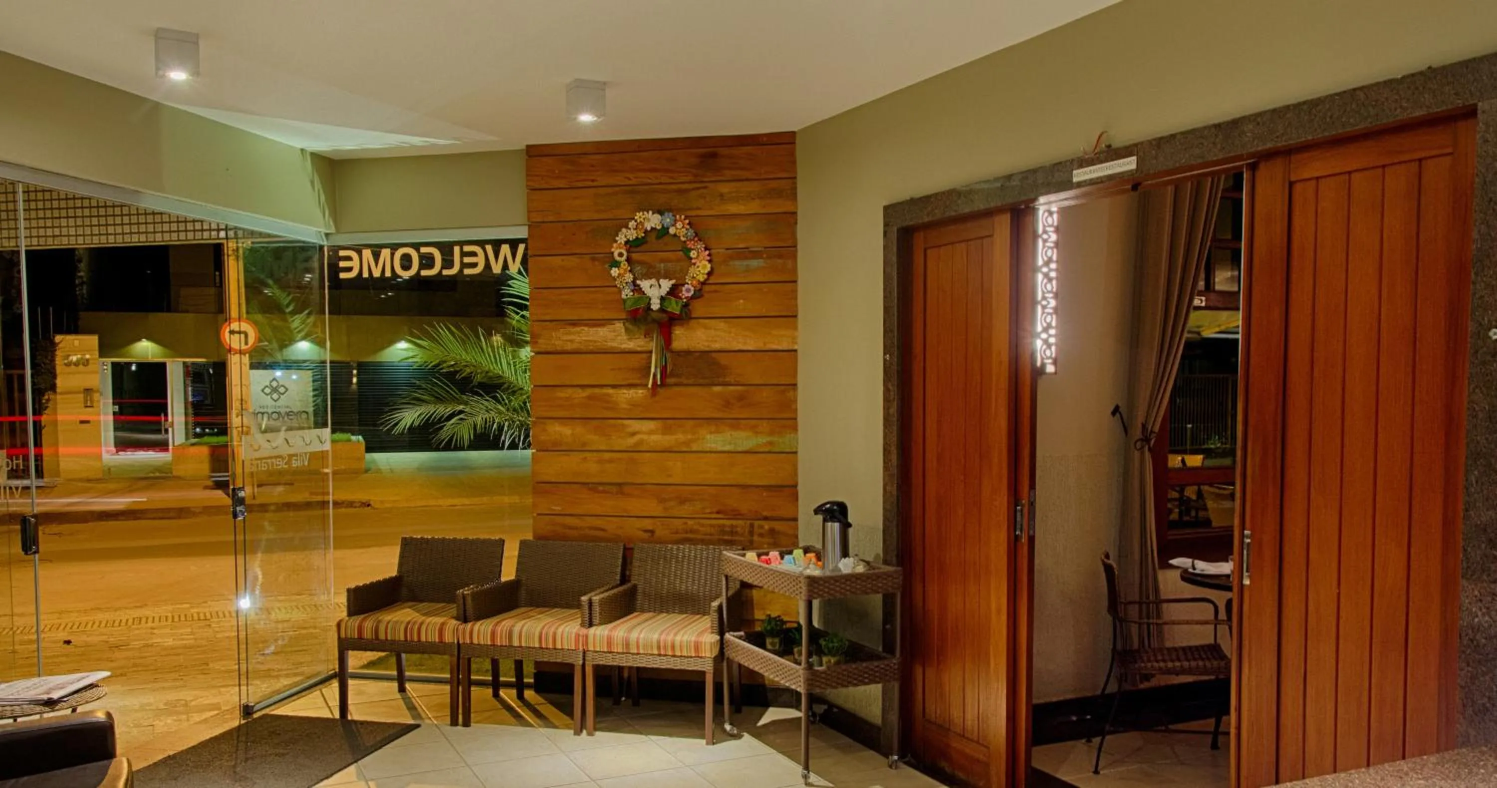 Lobby or reception in Hotel Vila Serrana