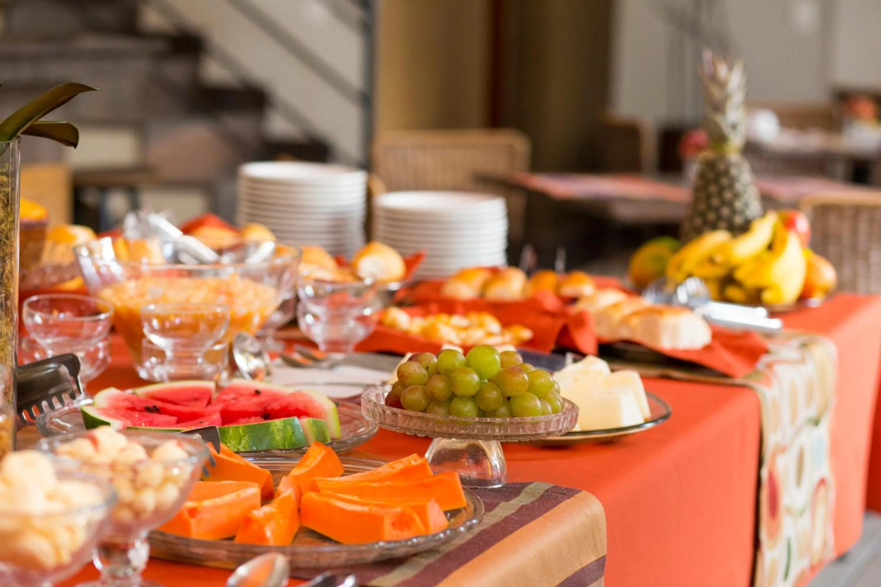 Continental breakfast in Hotel Vila Serrana