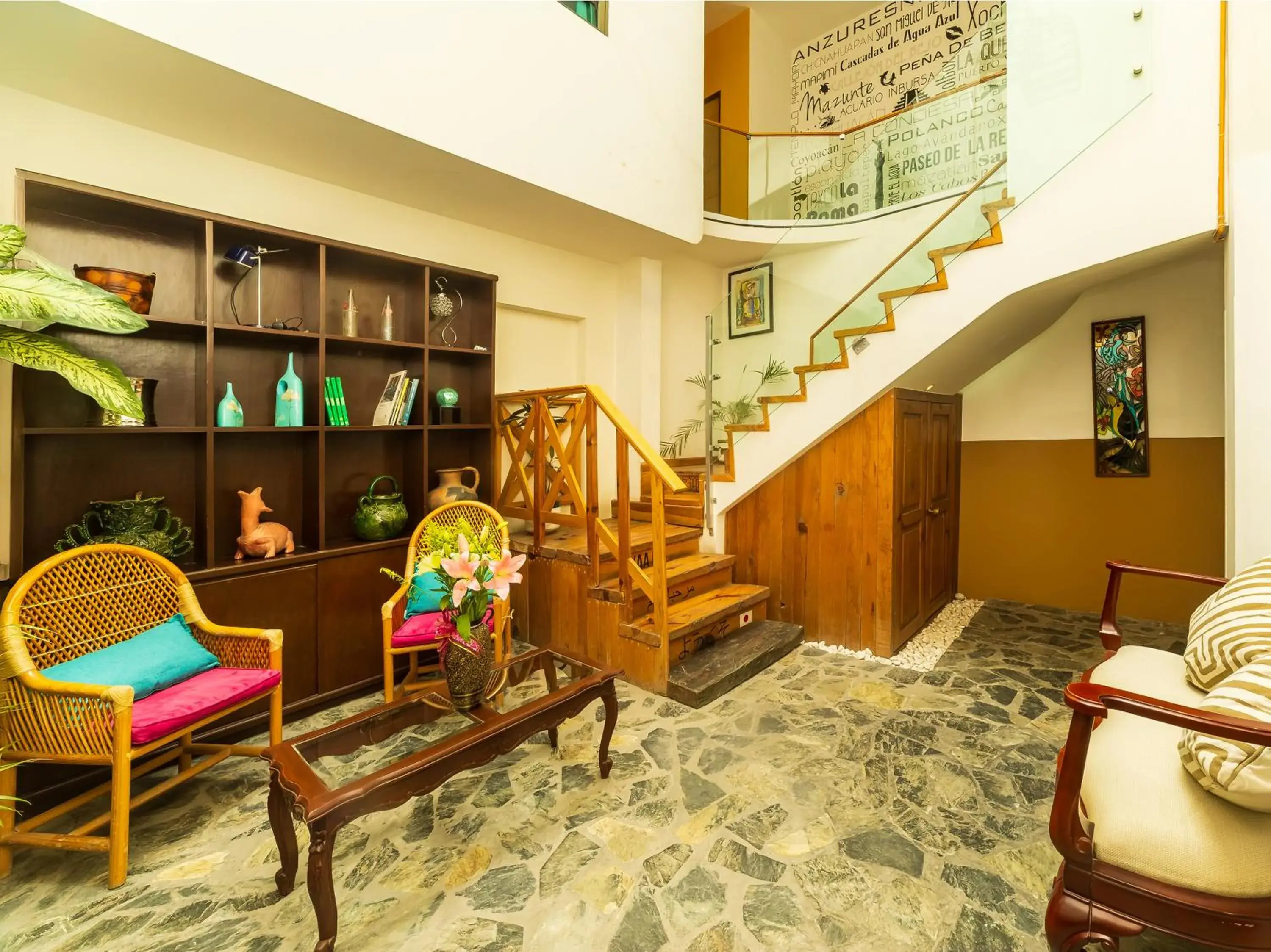 Lobby or reception in Collection O Casa Anzures Thematic, Mexico City Lobby or reception in Collection O Casa Anzures Thematic, Mexico City