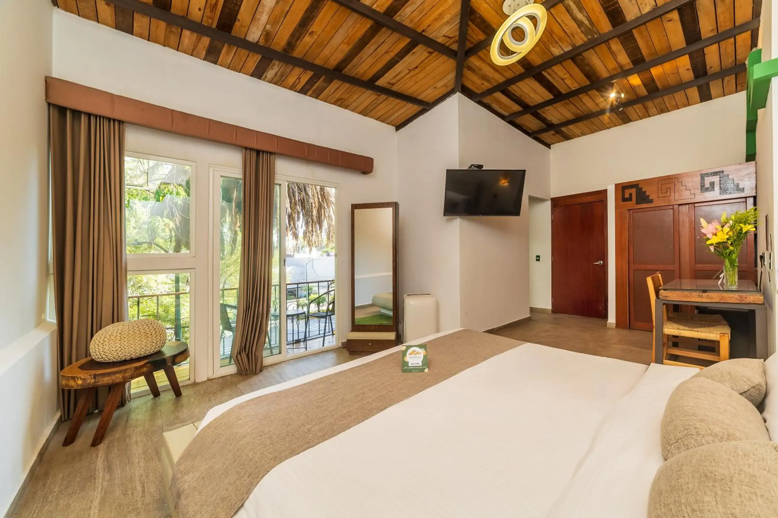 Bedroom, Bed in Collection O Casa Anzures Thematic, Mexico City Bedroom, Bed in Collection O Casa Anzures Thematic, Mexico City