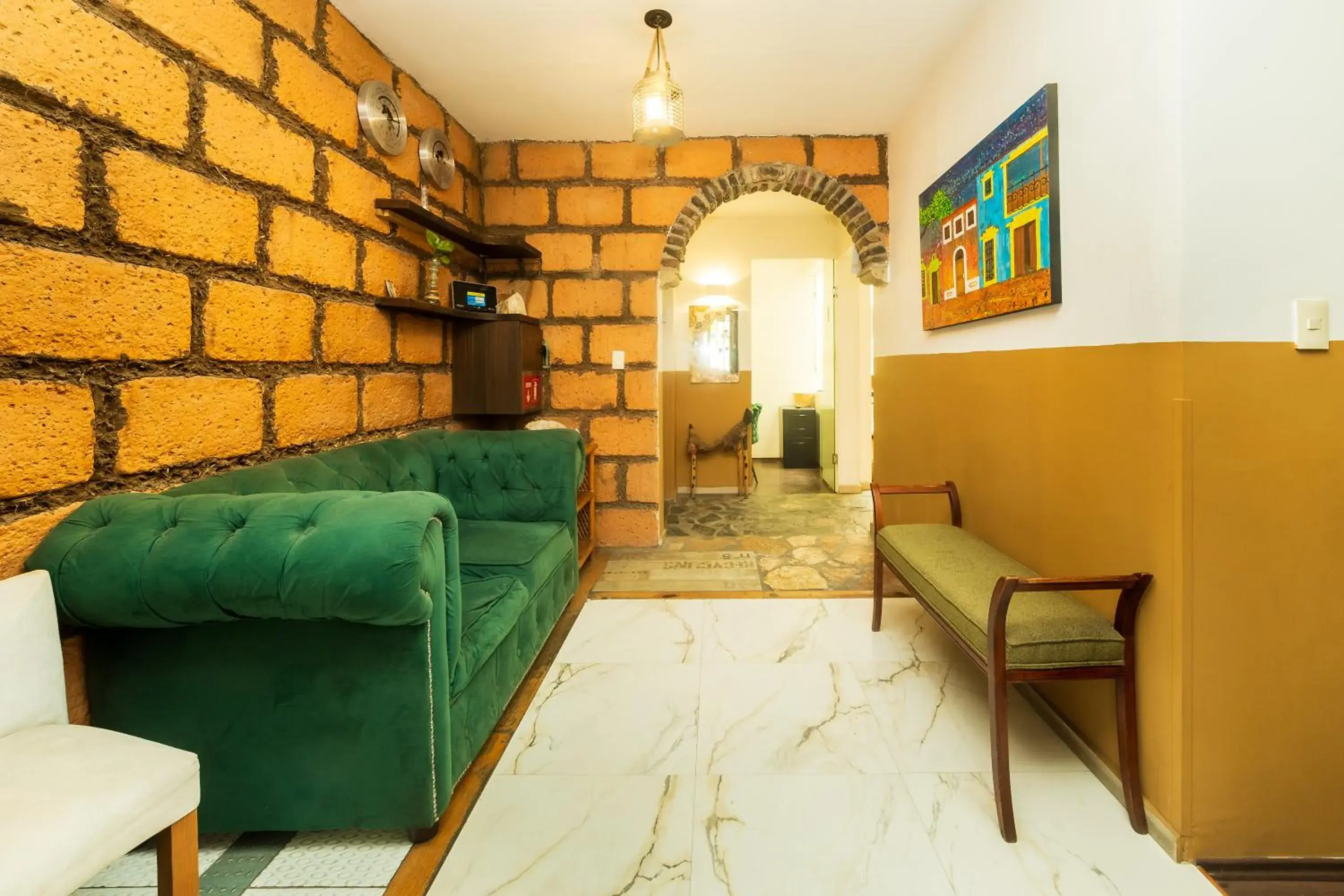 Lobby or reception in Collection O Casa Anzures Thematic, Mexico City Lobby or reception in Collection O Casa Anzures Thematic, Mexico City