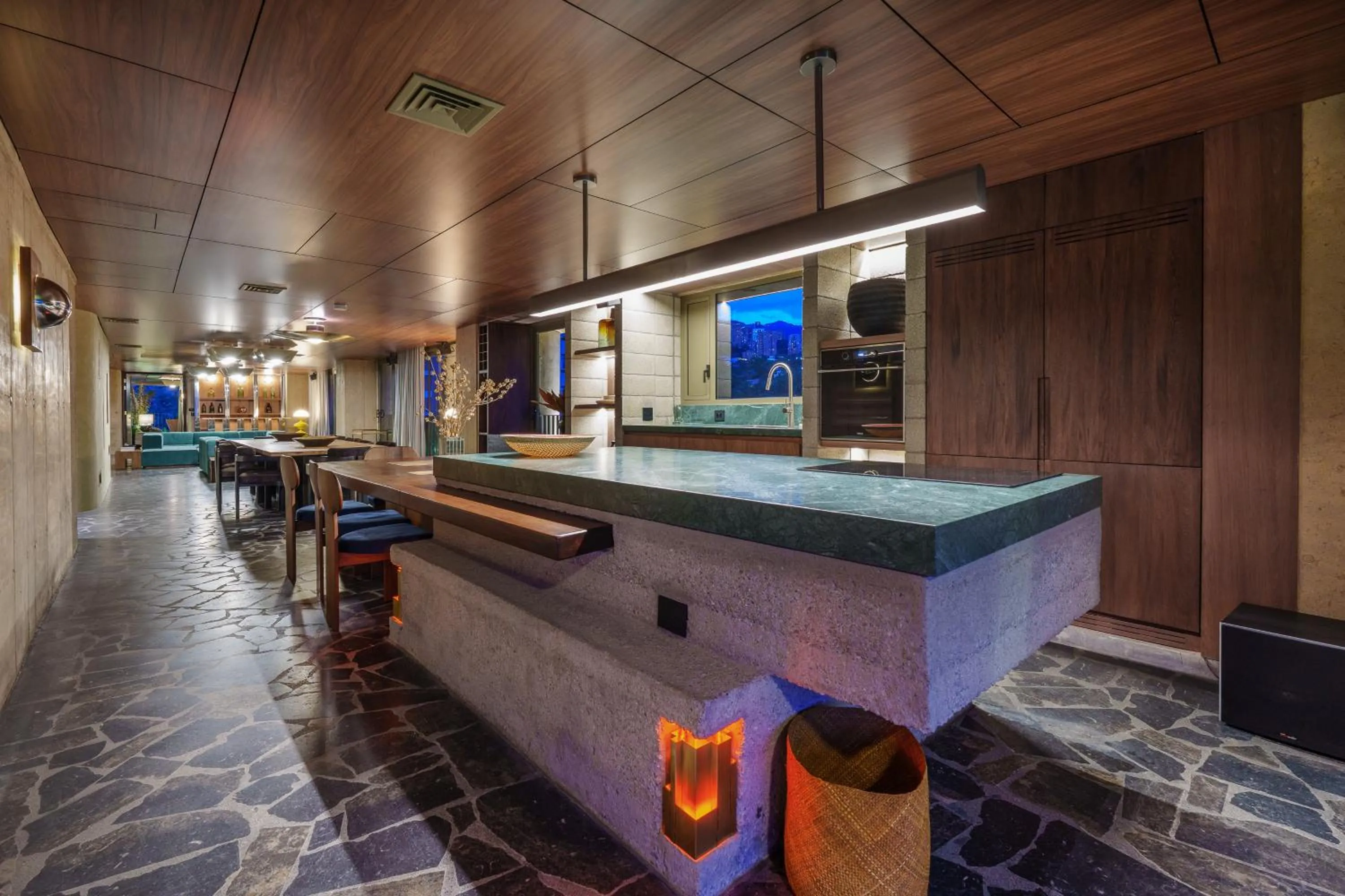 Dining area in 23 Living