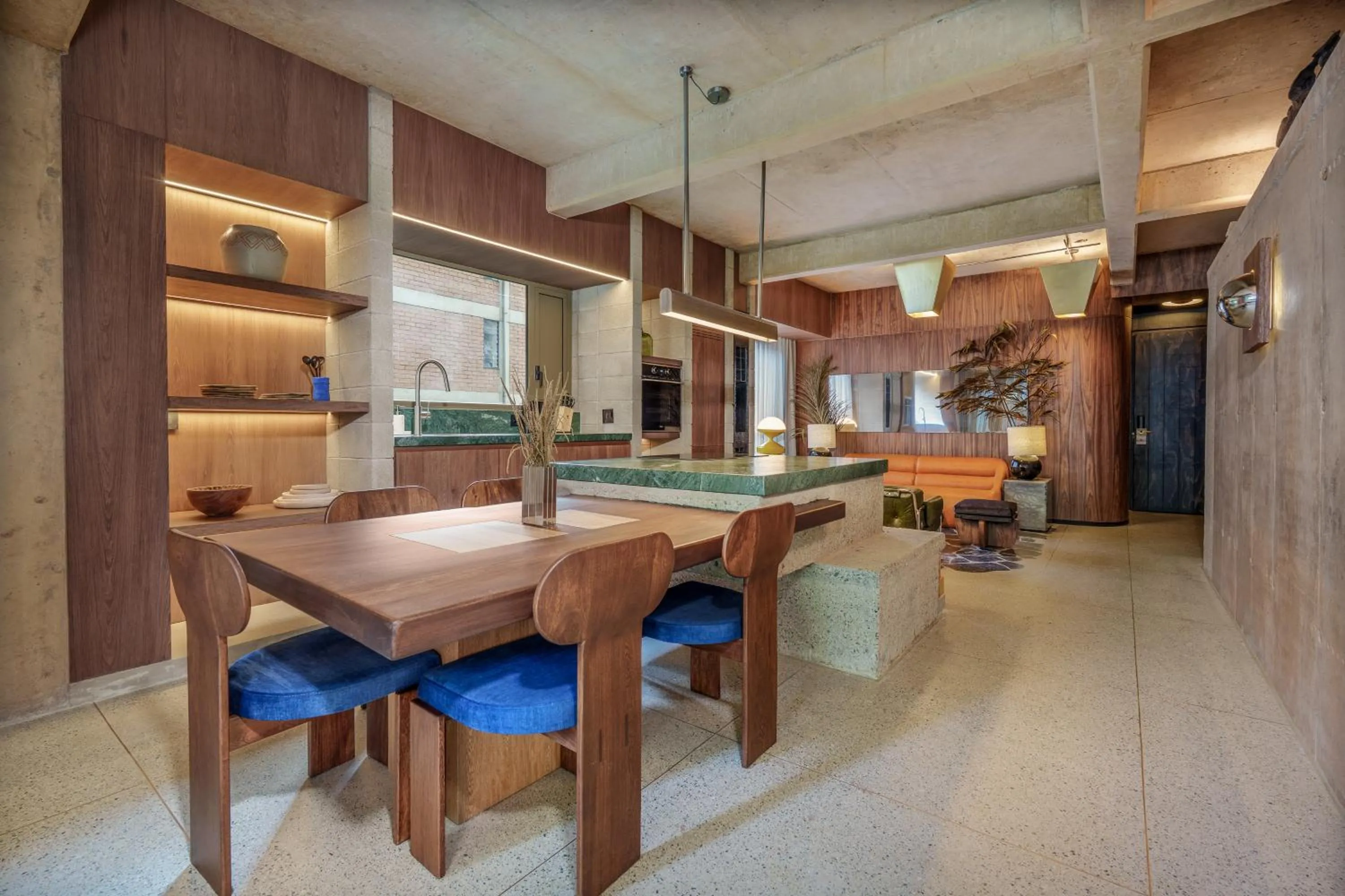 Seating area in 23 Living