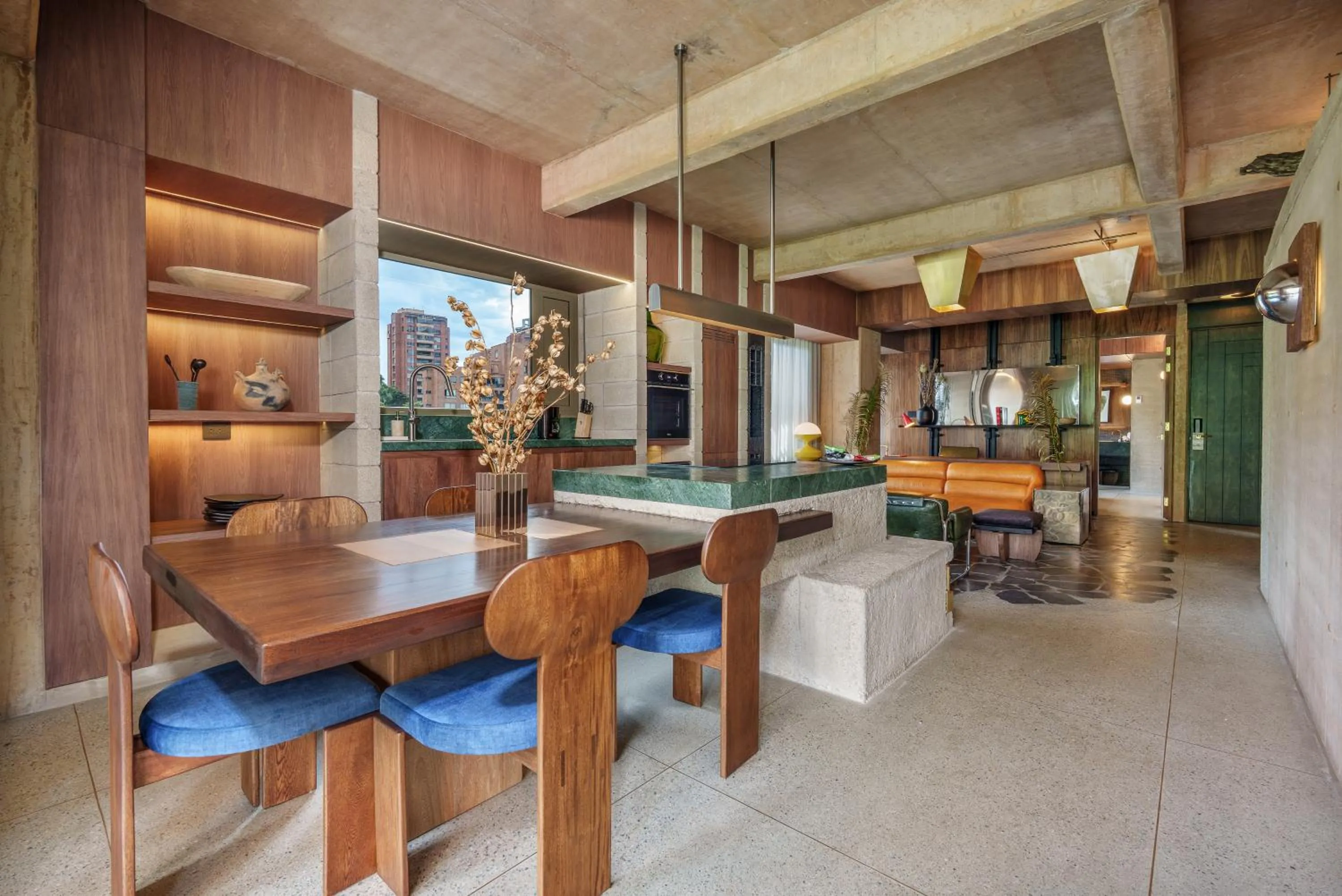 Dining area in 23 Living