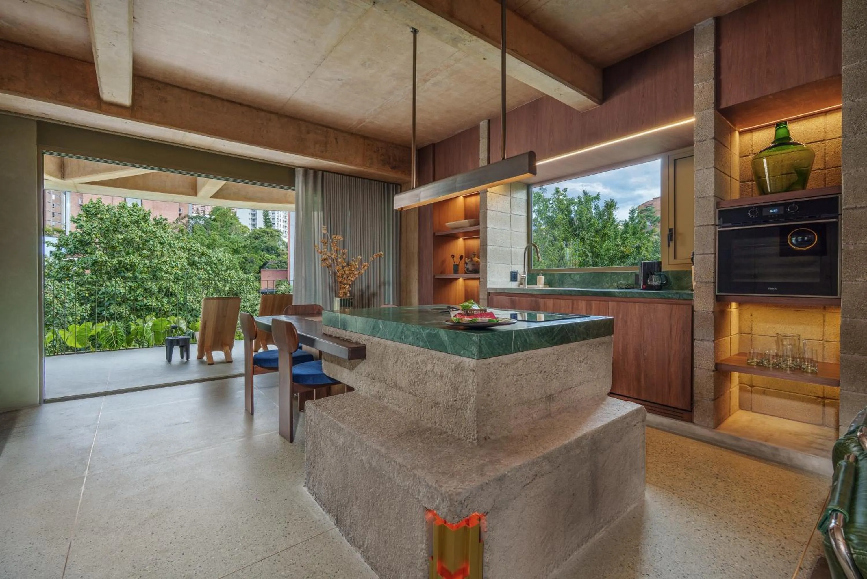 Dining area in 23 Living