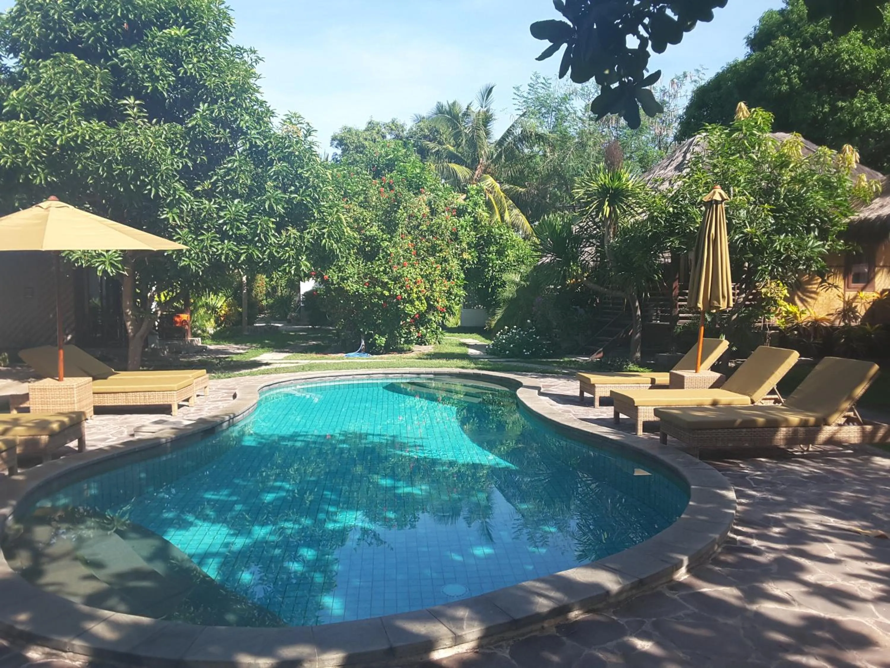 Garden in Si Pitung Village