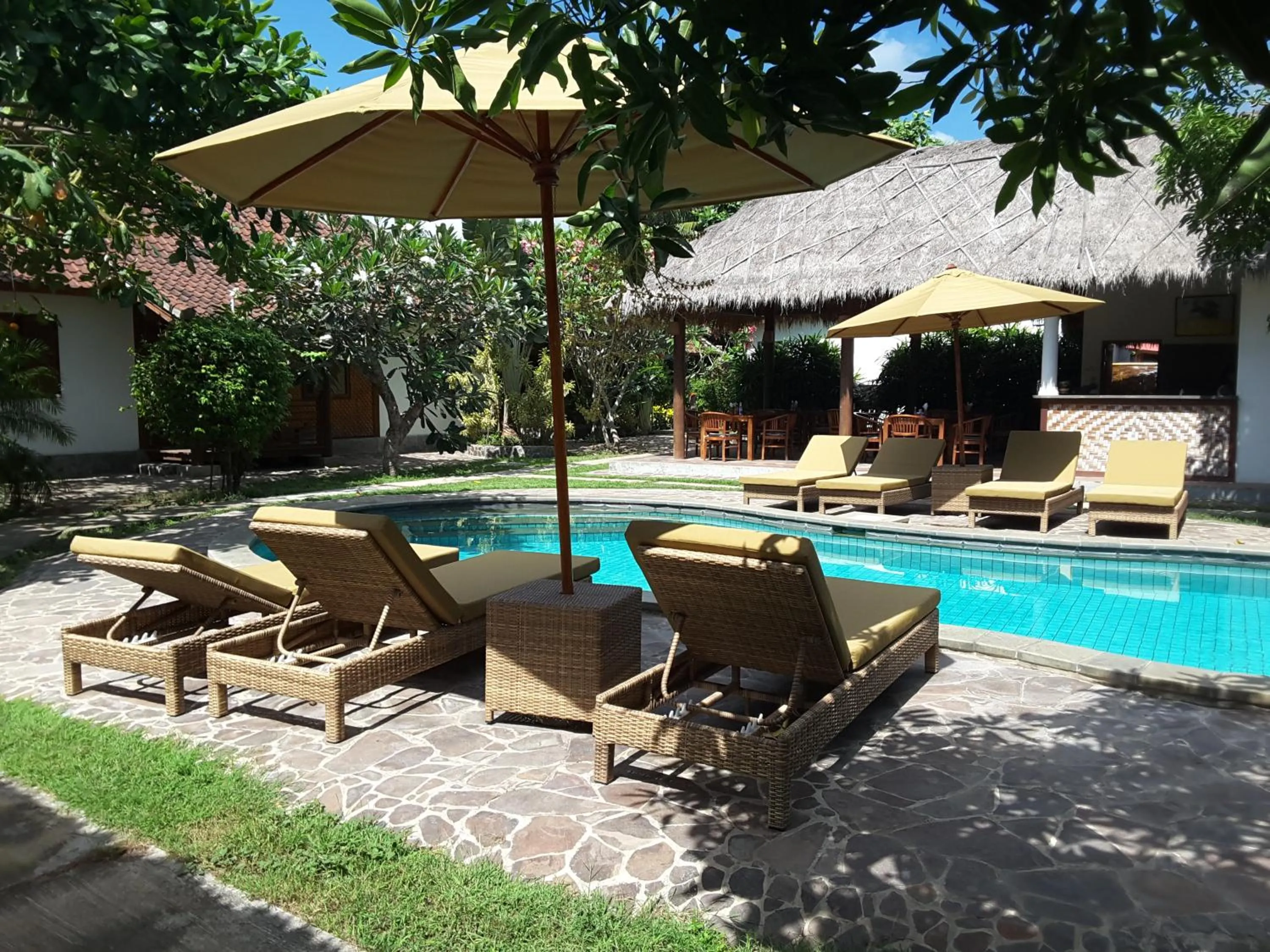 Swimming pool in Si Pitung Village