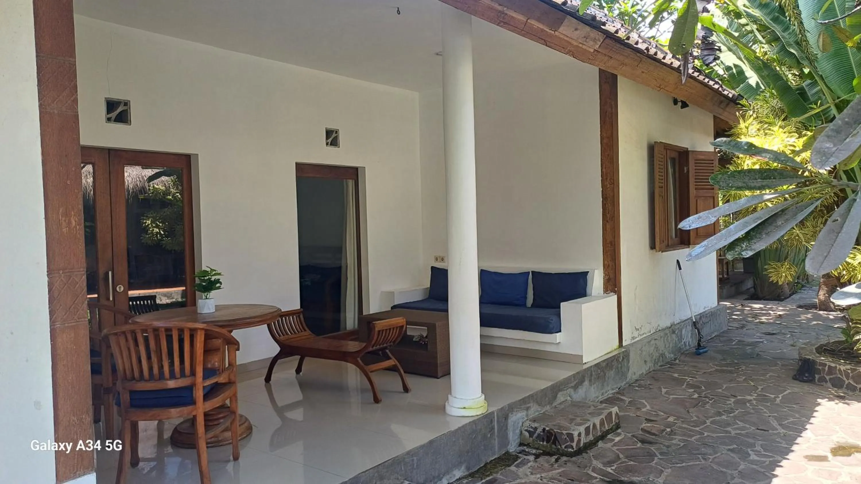 Seating area in Si Pitung Village