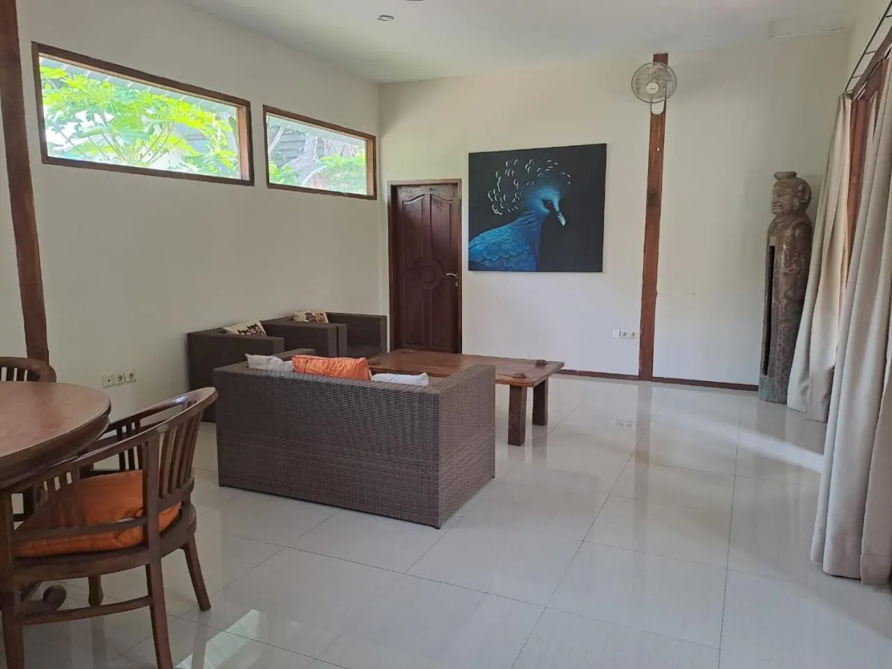 Living room in Si Pitung Village