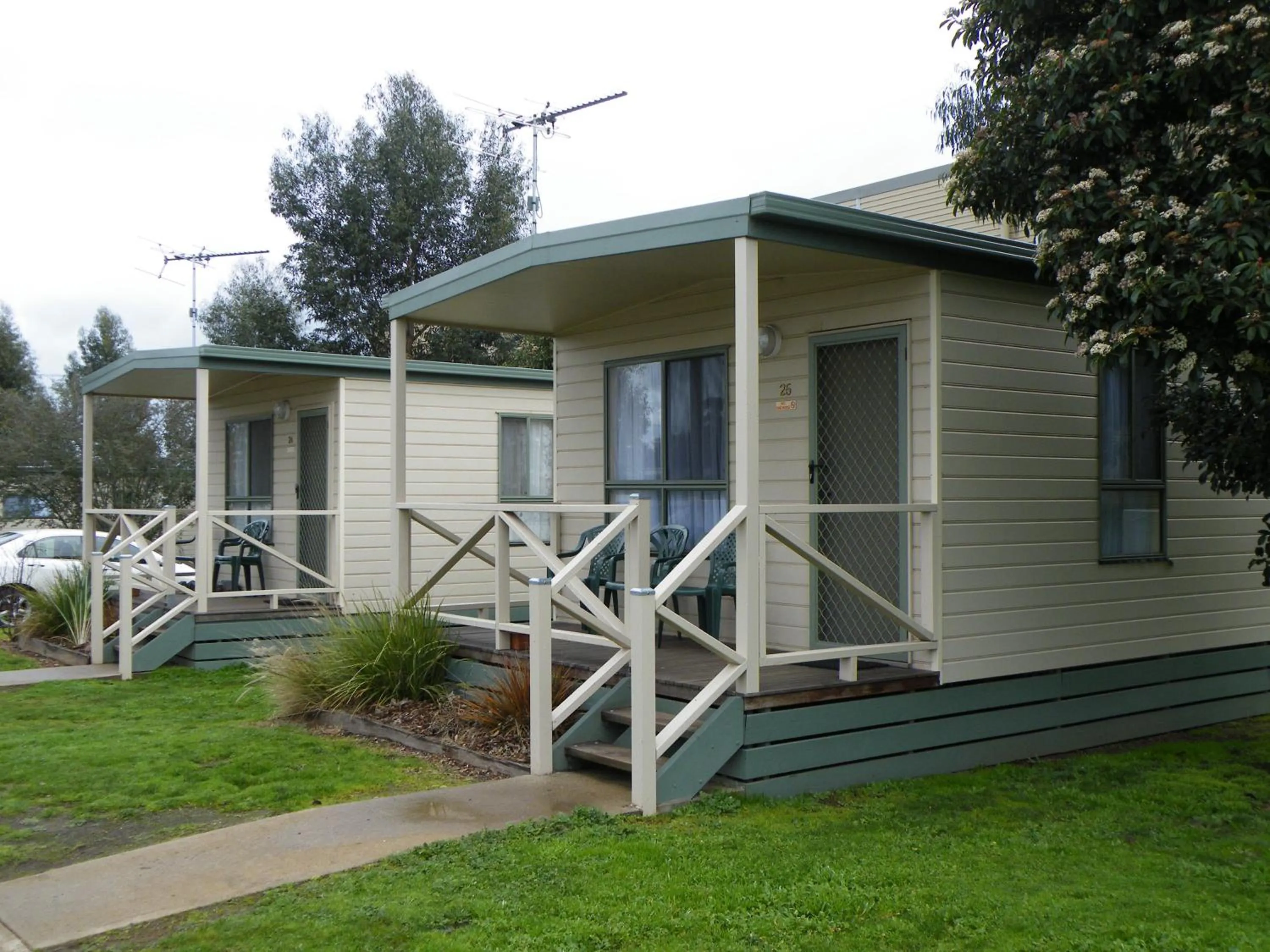 Facade/entrance in Hamilton Caravan Park