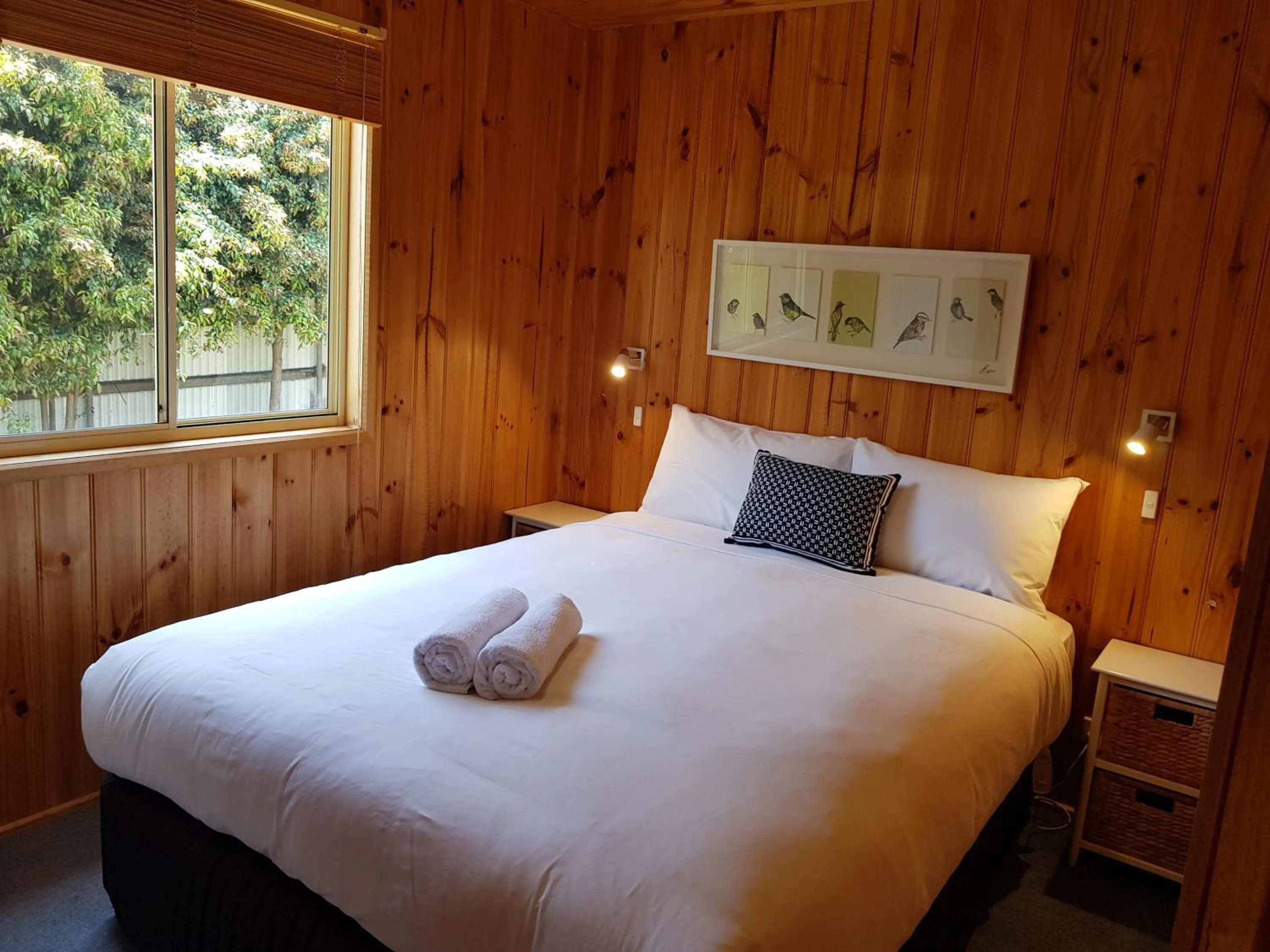 Bedroom, Bed in Hamilton Caravan Park