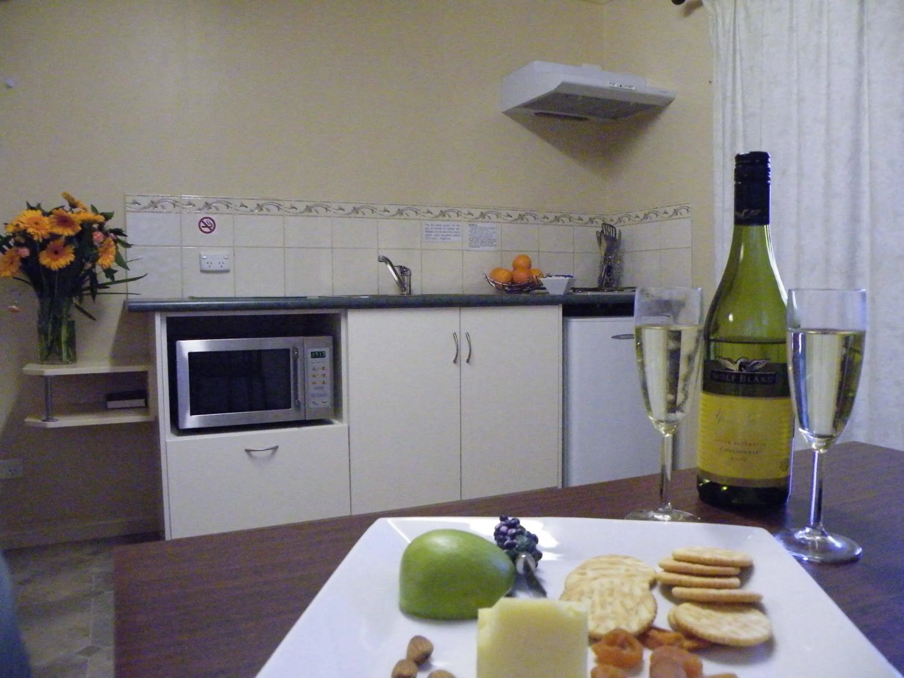 Kitchen or kitchenette in Hamilton Caravan Park