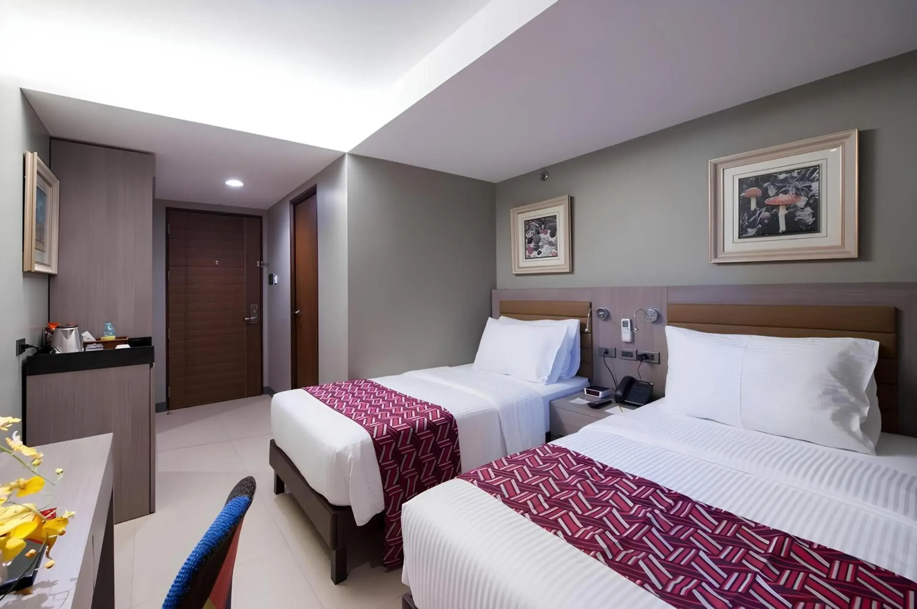 Bed in Solace Hotel Bed in Solace Hotel