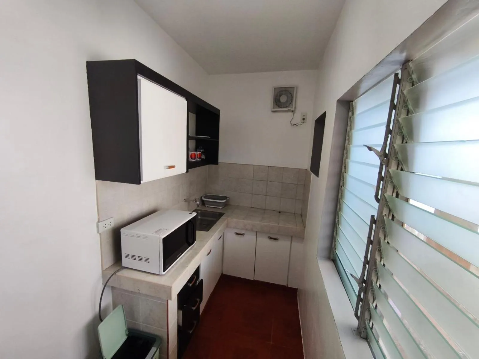 kitchen in Lalaguna Villas Luxury Dive Resort and Spa