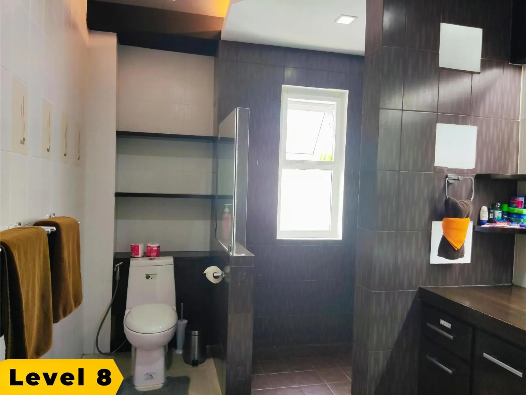 Bathroom in Lalaguna Villas Luxury Dive Resort and Spa