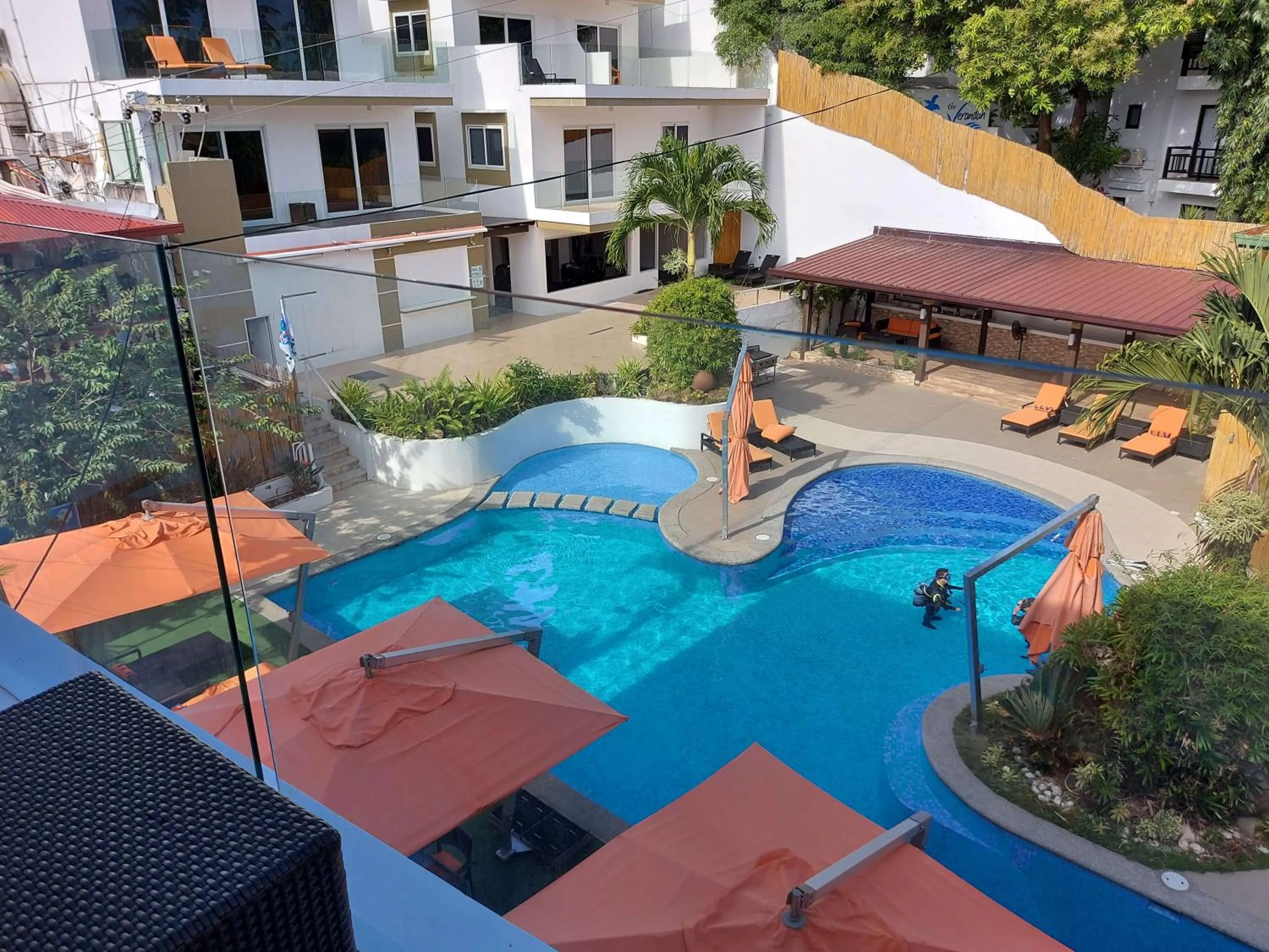 Balcony/Terrace in Lalaguna Villas Luxury Dive Resort and Spa