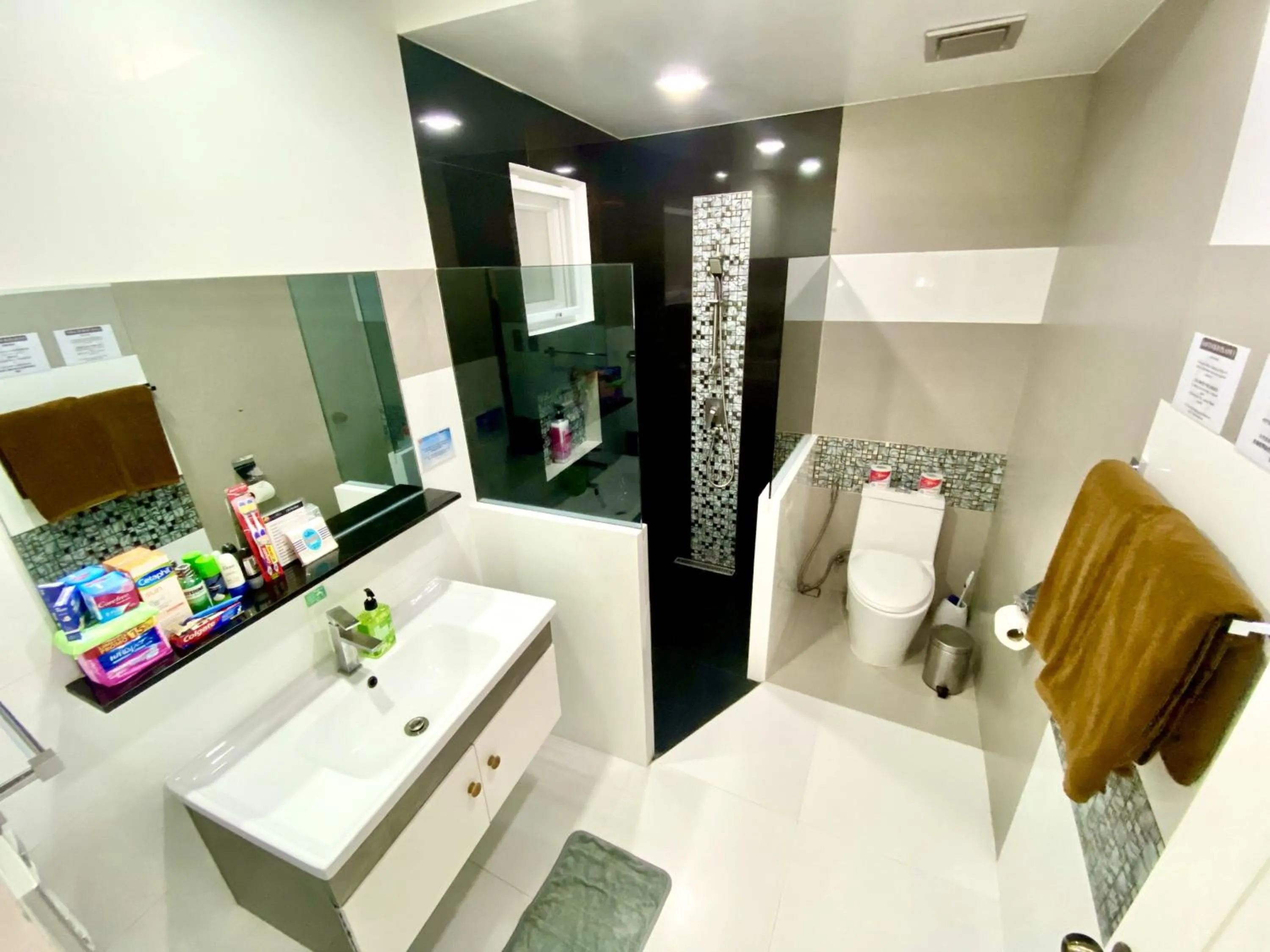 Bathroom in Lalaguna Villas Luxury Dive Resort and Spa