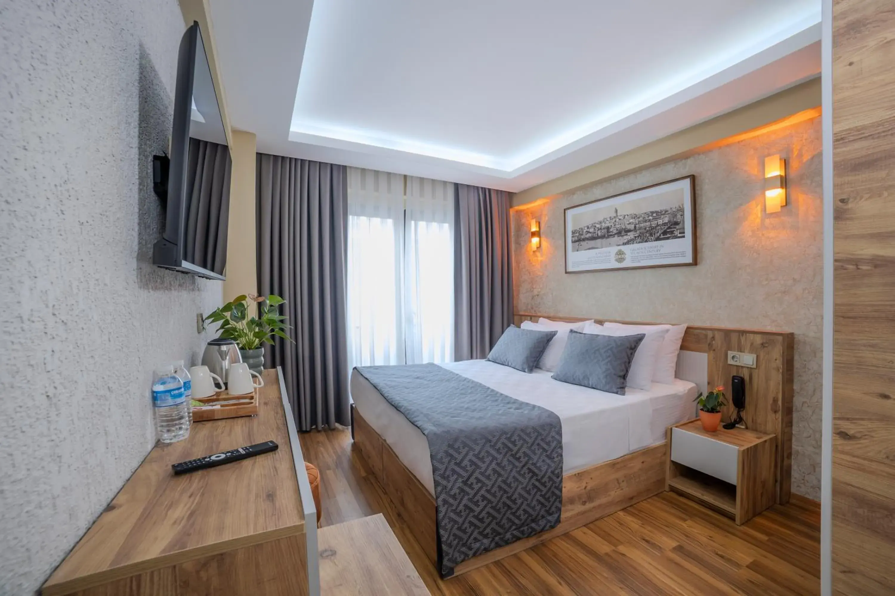 Bed in Özer Palace Hotel Bed in Özer Palace Hotel