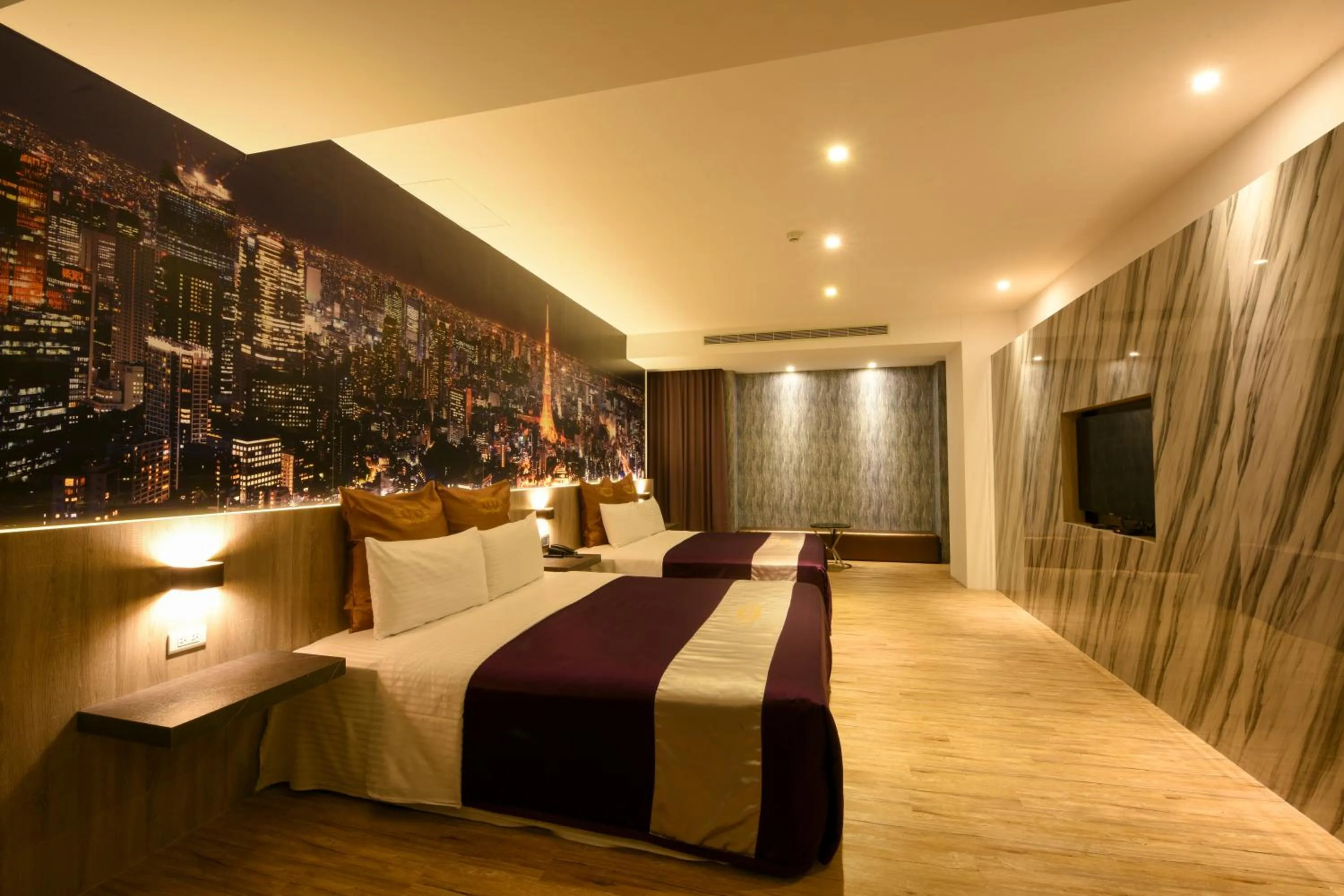 Bed in Belle Song Motel