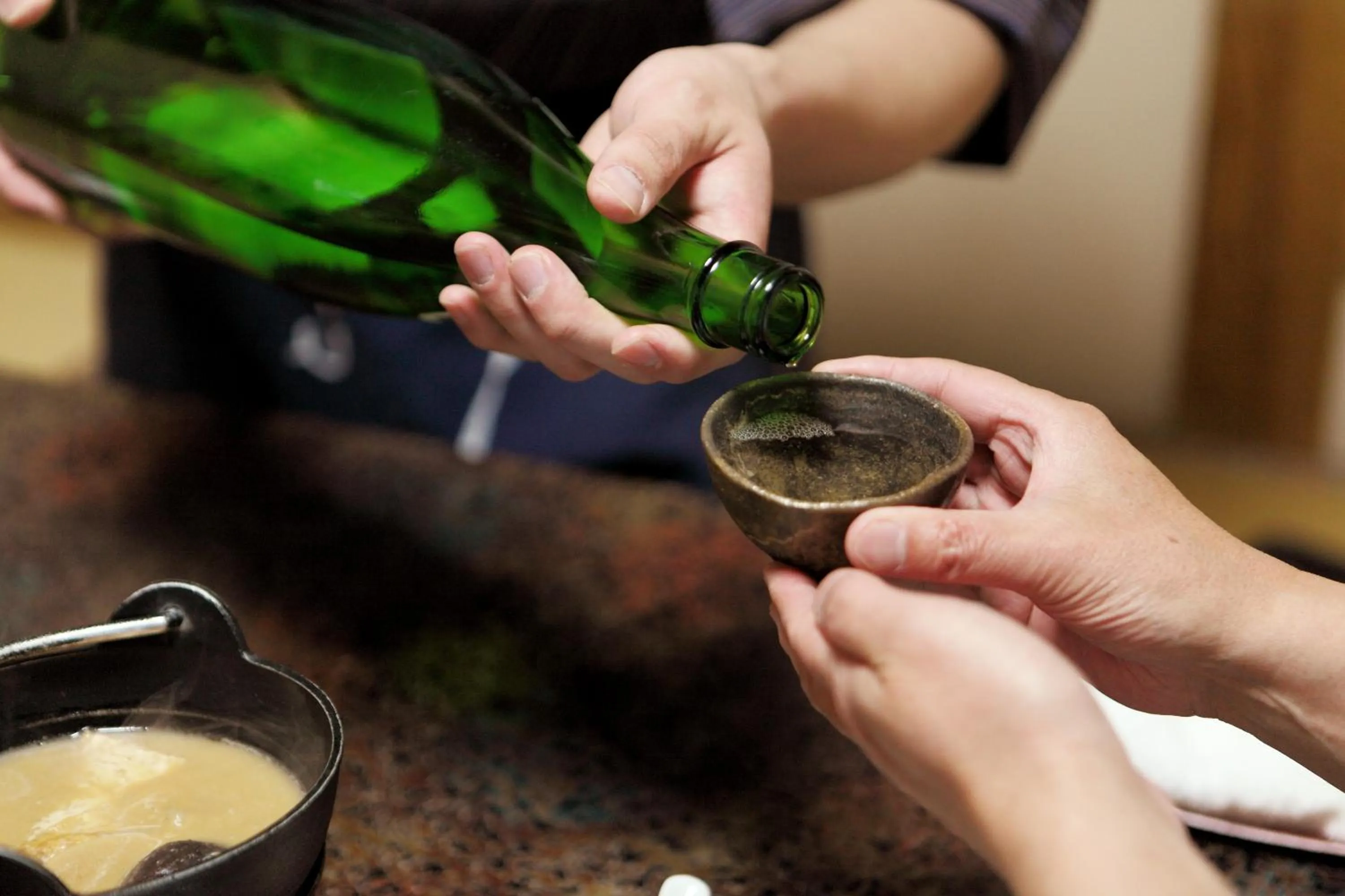 Alcoholic drinks in Tsukasaya Ryokan