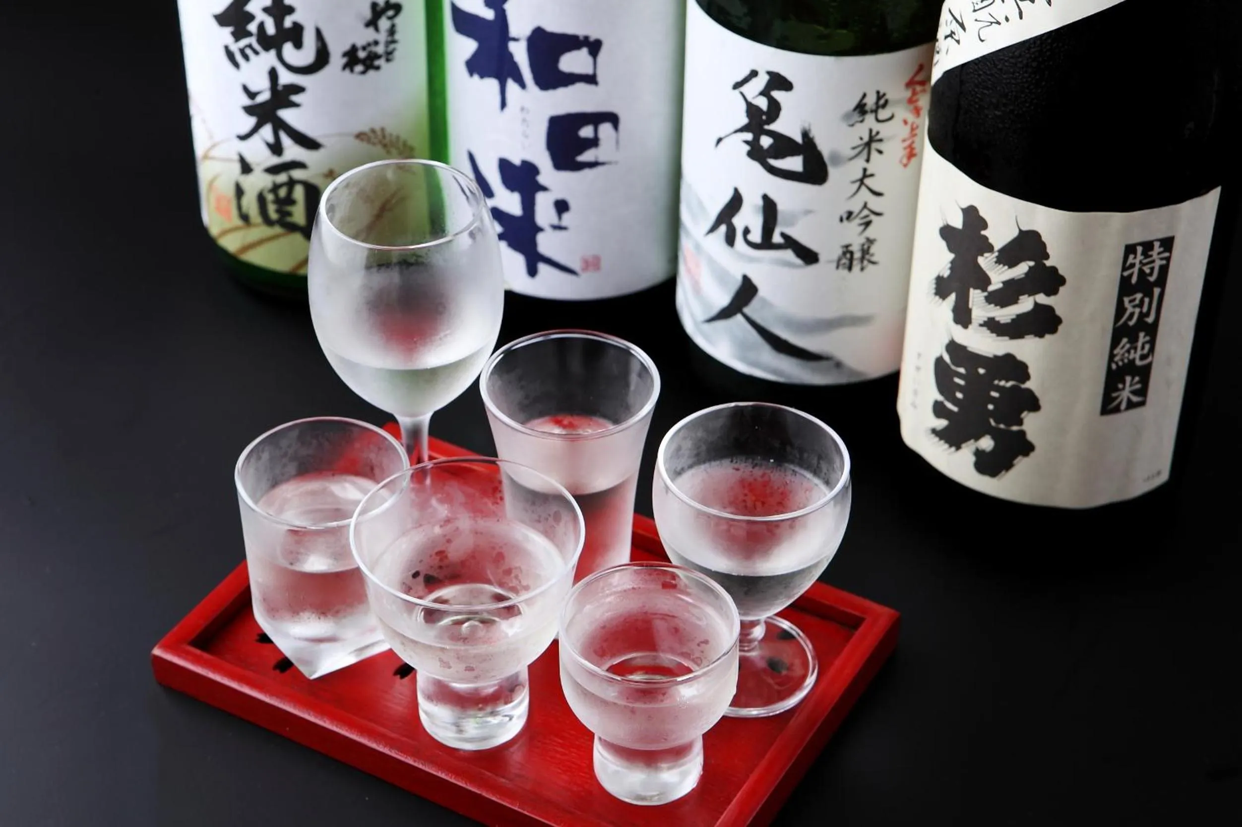 Alcoholic drinks in Tsukasaya Ryokan