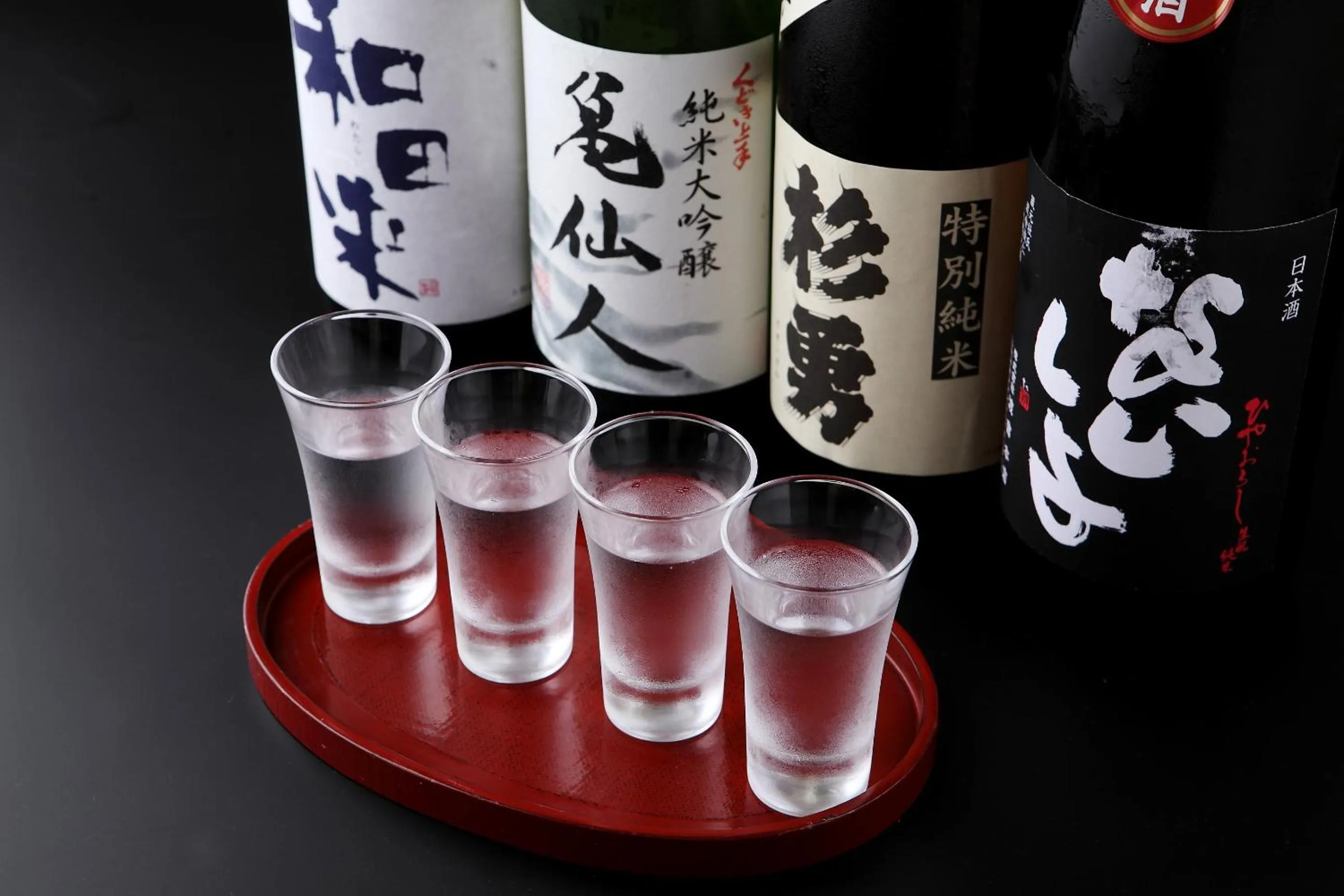 Alcoholic drinks in Tsukasaya Ryokan