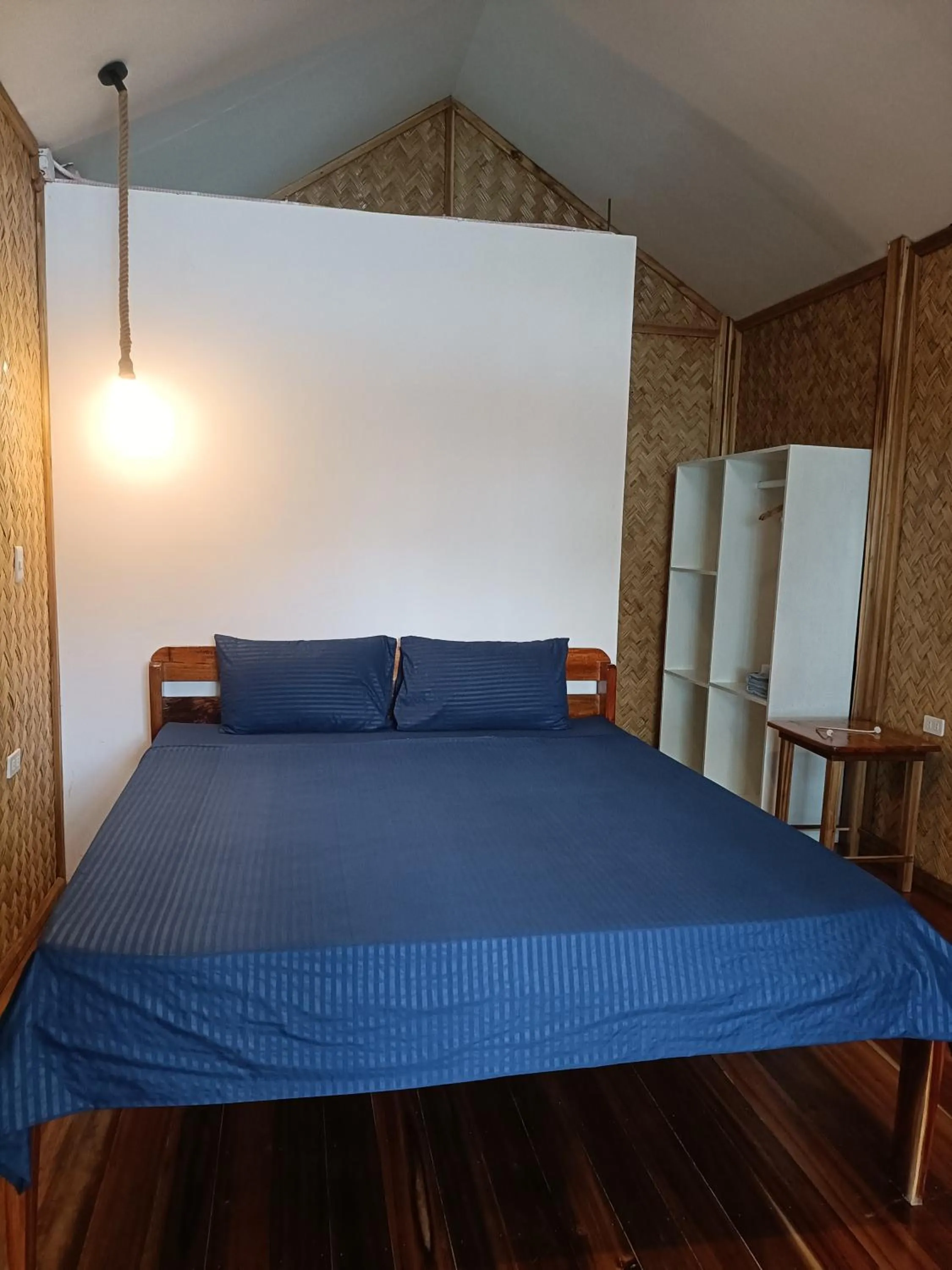 Bed in Sunset Colors