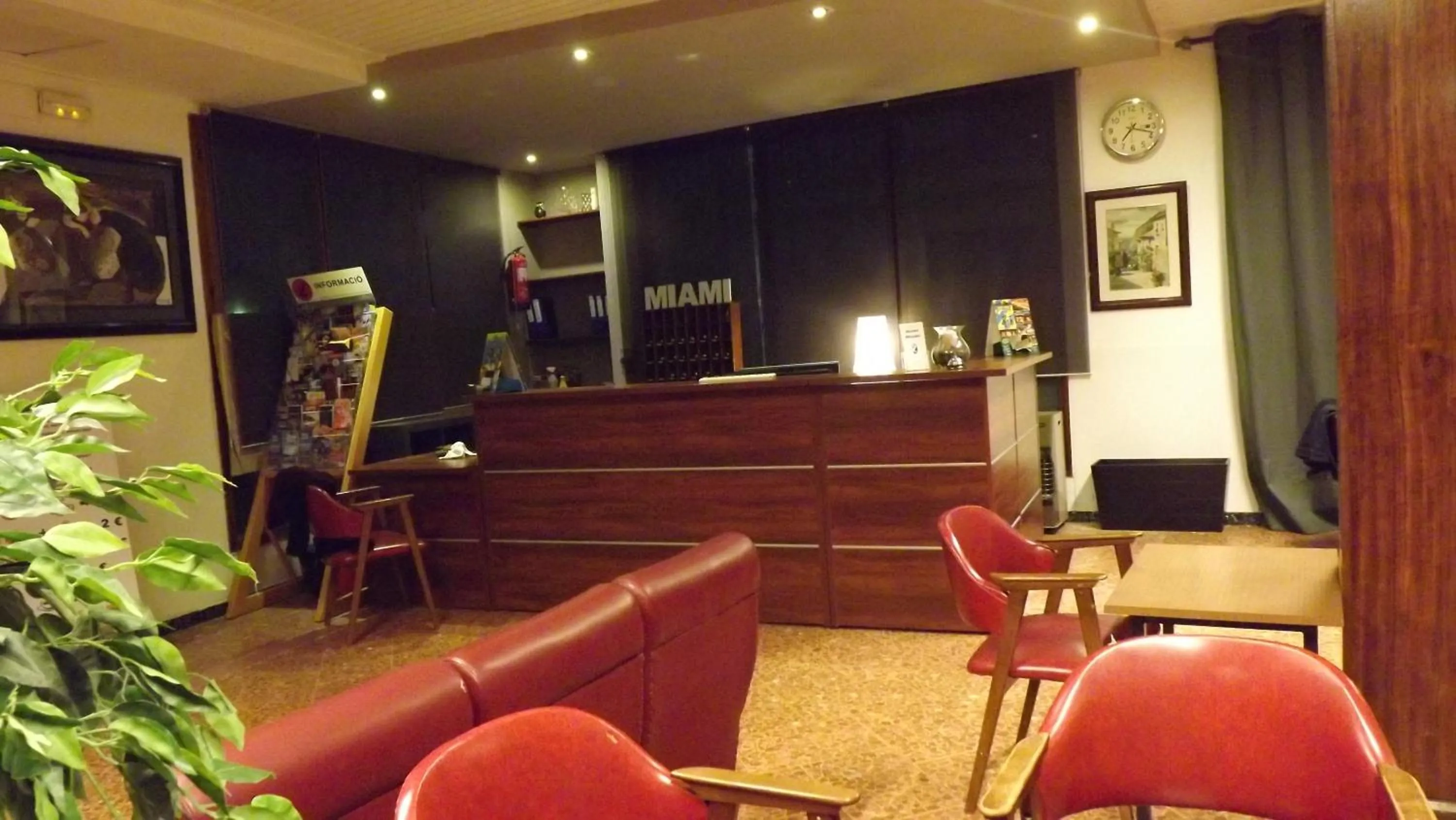 Lobby or reception in Hotel Miami