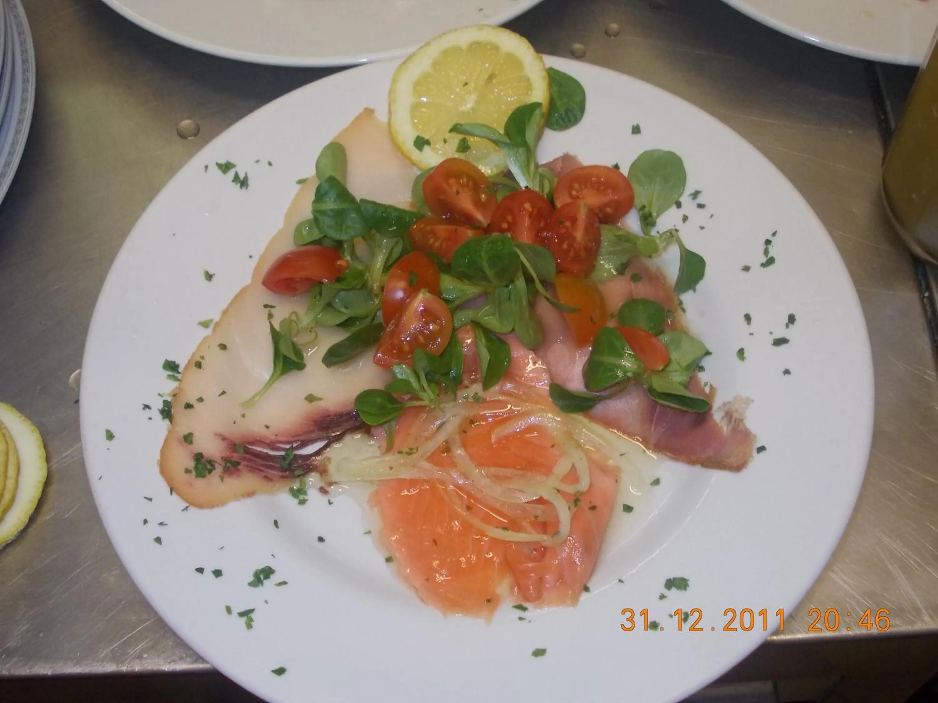 Food close-up in Hotel Bellagio