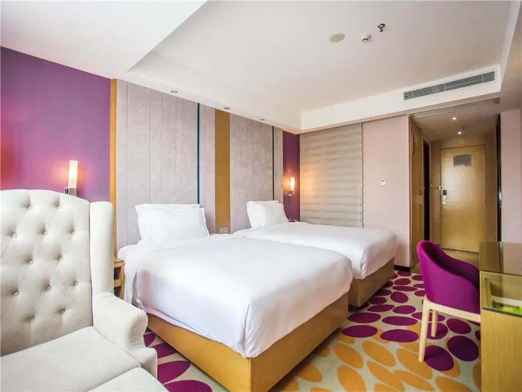 Bed in Lavande Hotel Zhanjiang Guomao