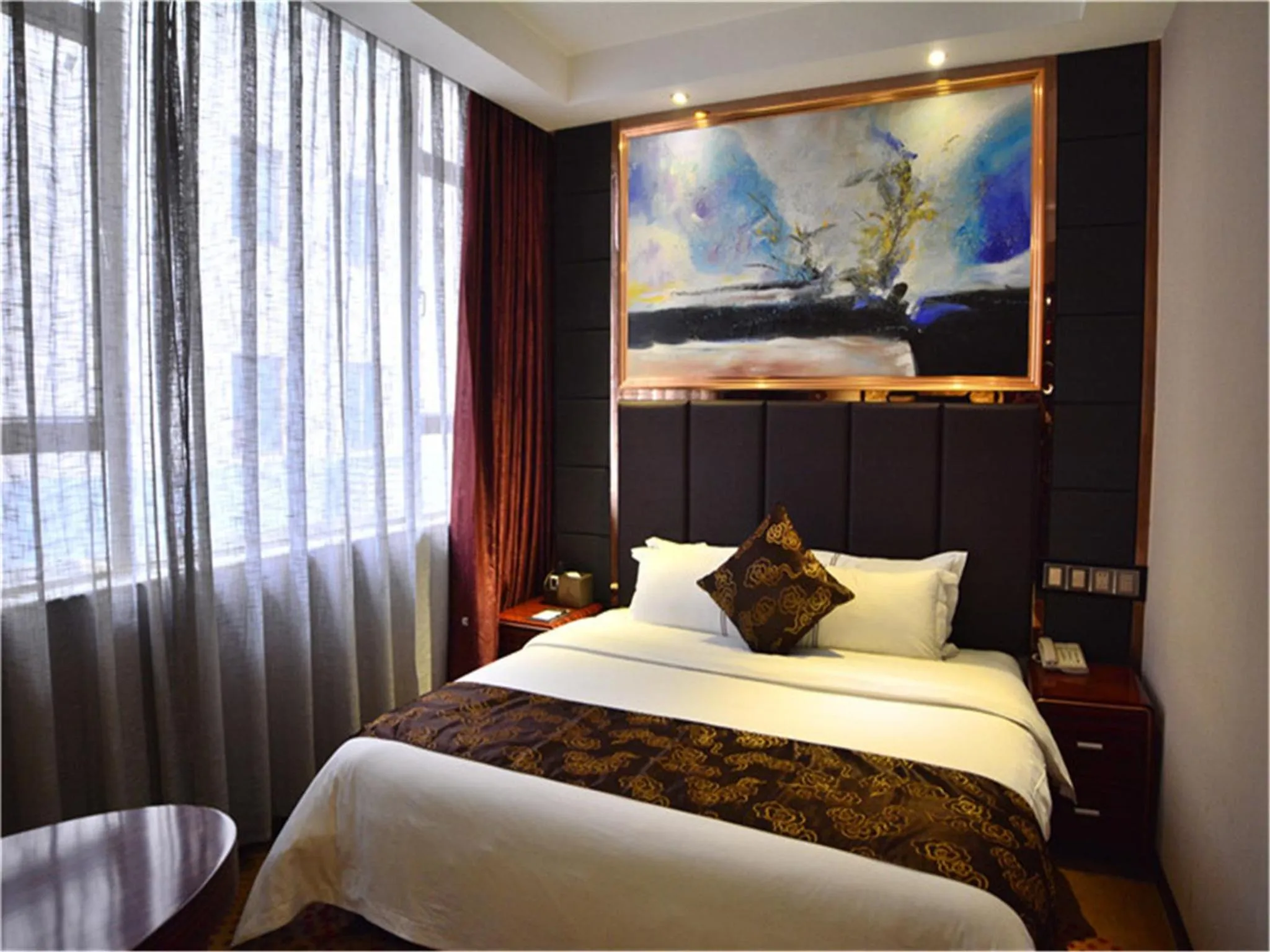 Bedroom in Lavande Hotel Wuhan Railway Station