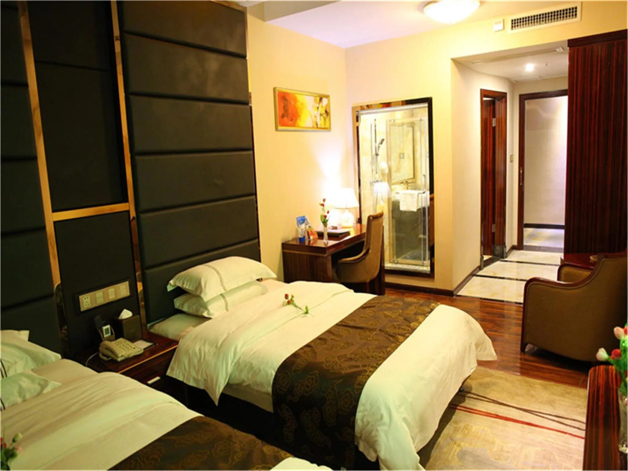 Bedroom in Lavande Hotel Wuhan Railway Station