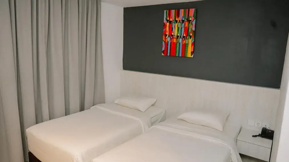 Bedroom, Bed in Sulthan Hotel Medan Powered by Archipelago Bedroom, Bed in Sulthan Hotel Medan Powered by Archipelago