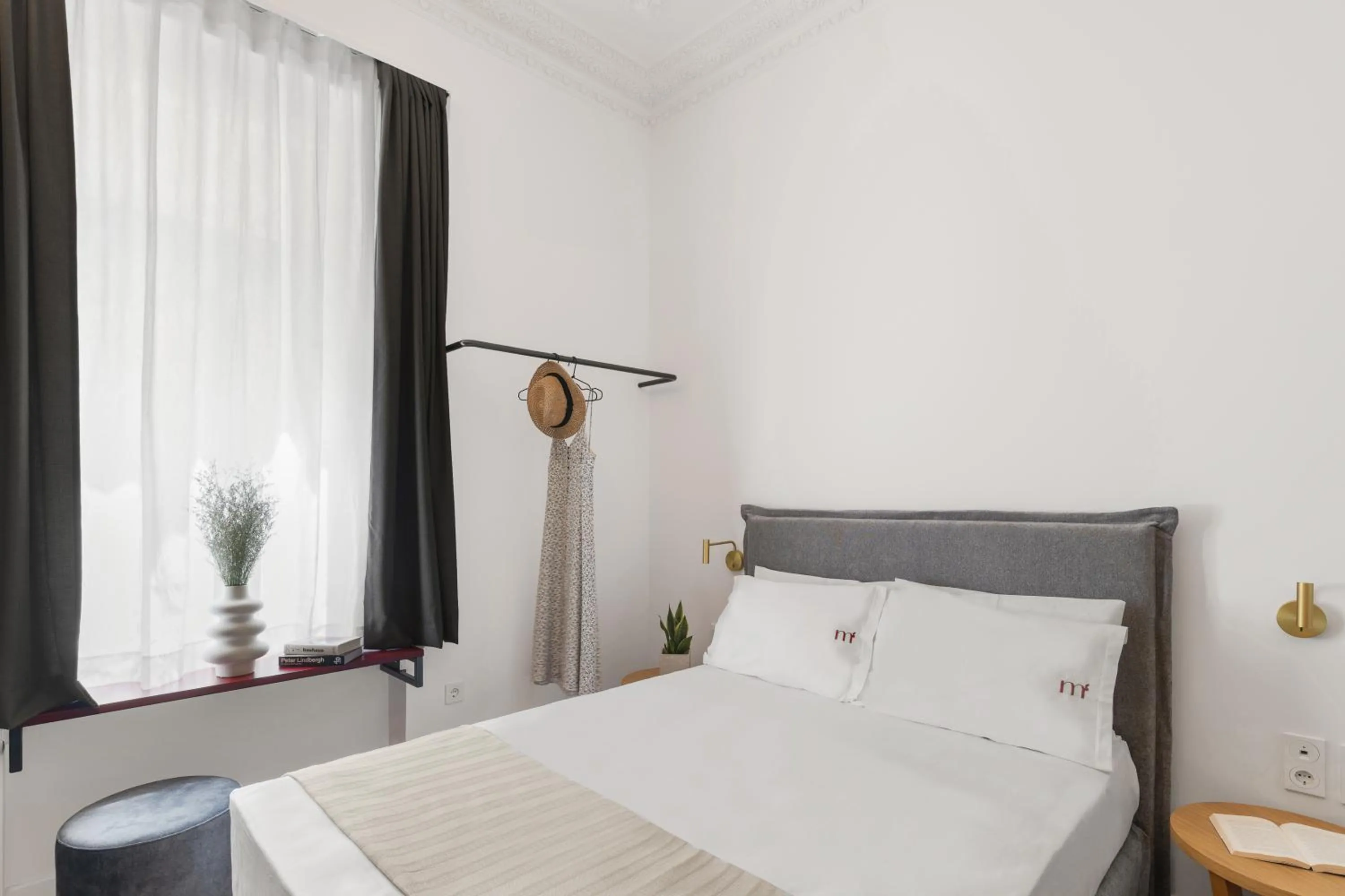 Bed in Morus Acropolis Boutique Hotel