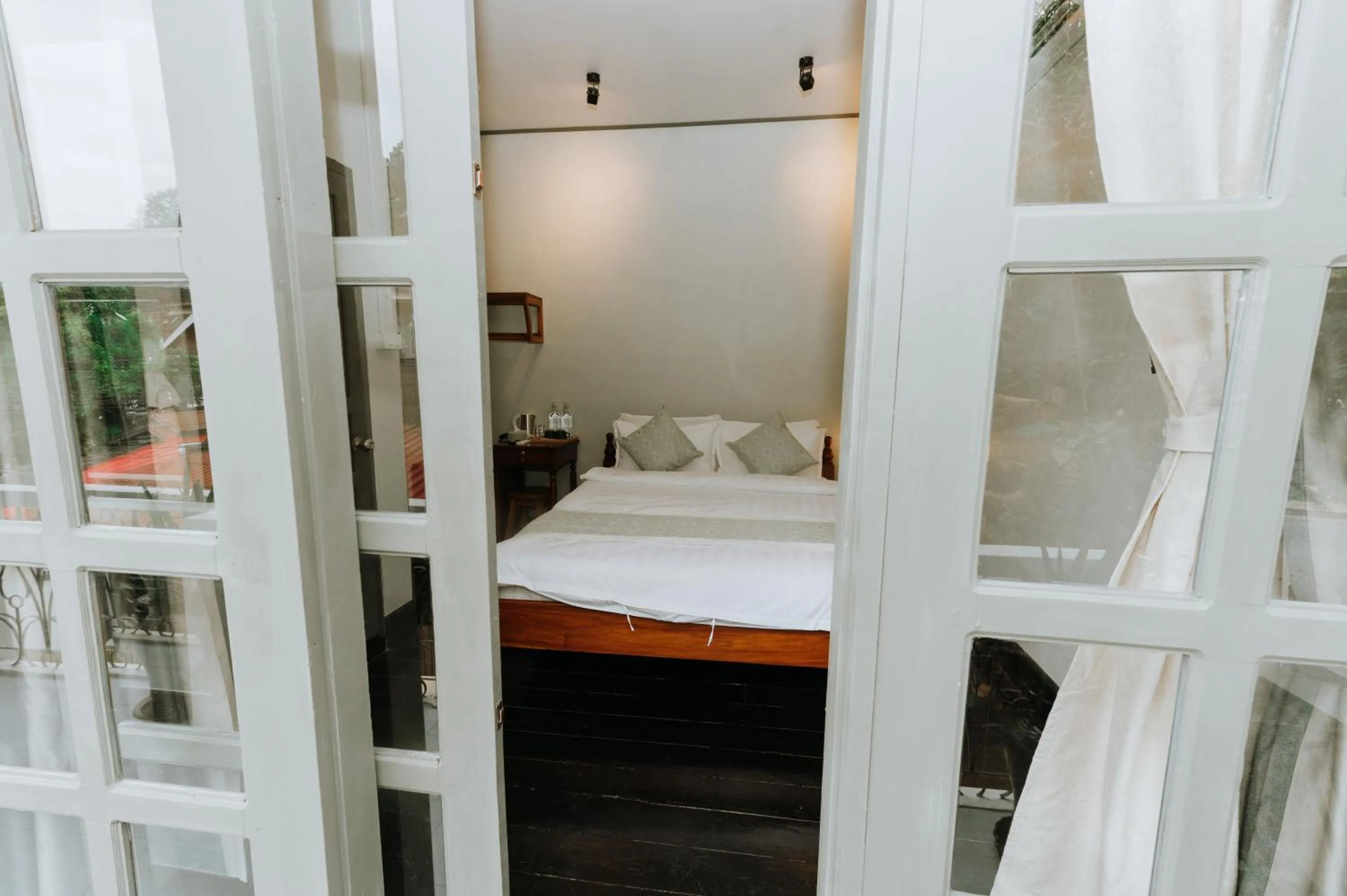 Bed in SamaiLaos Residence