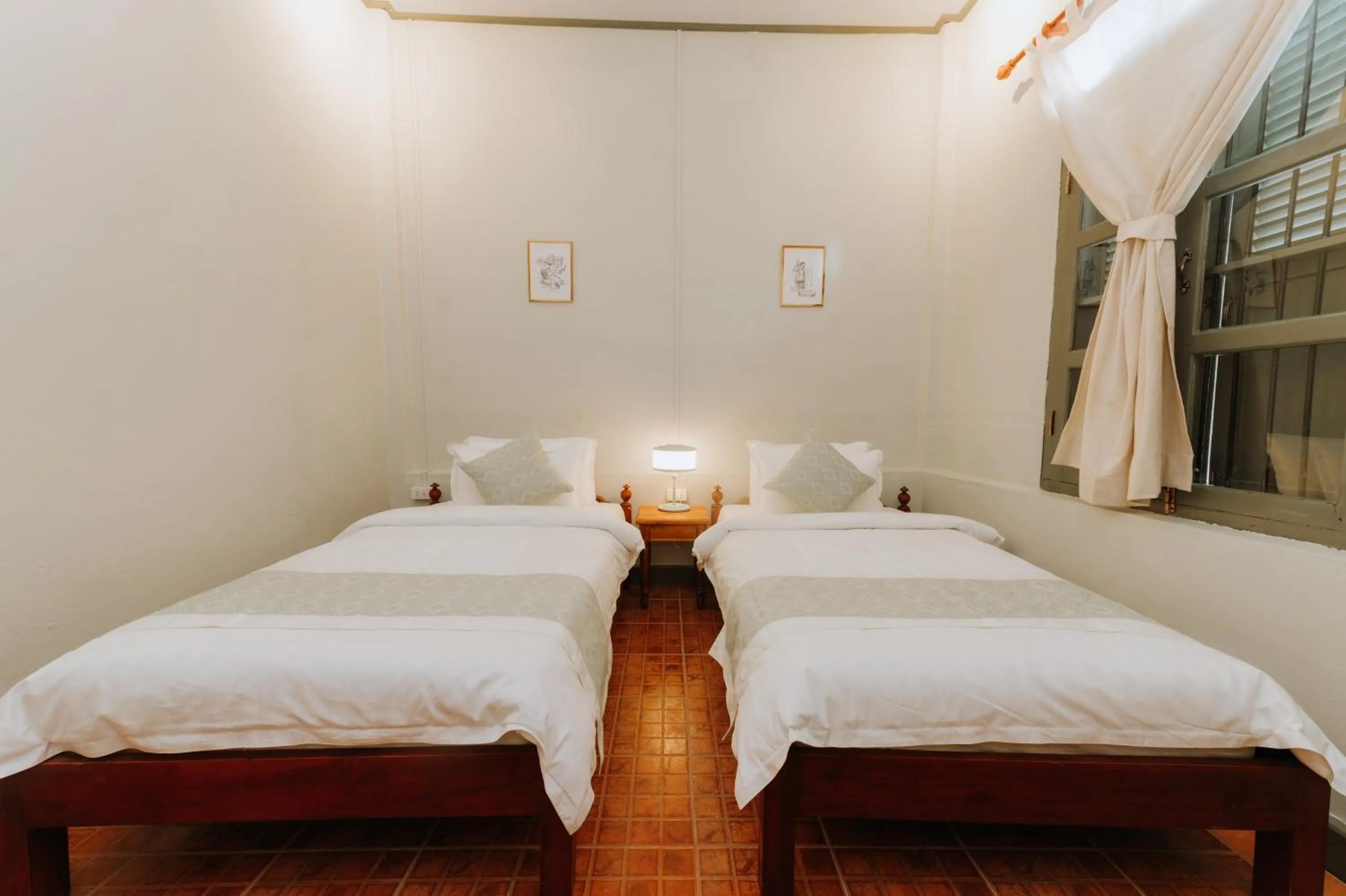 Bed in SamaiLaos Residence