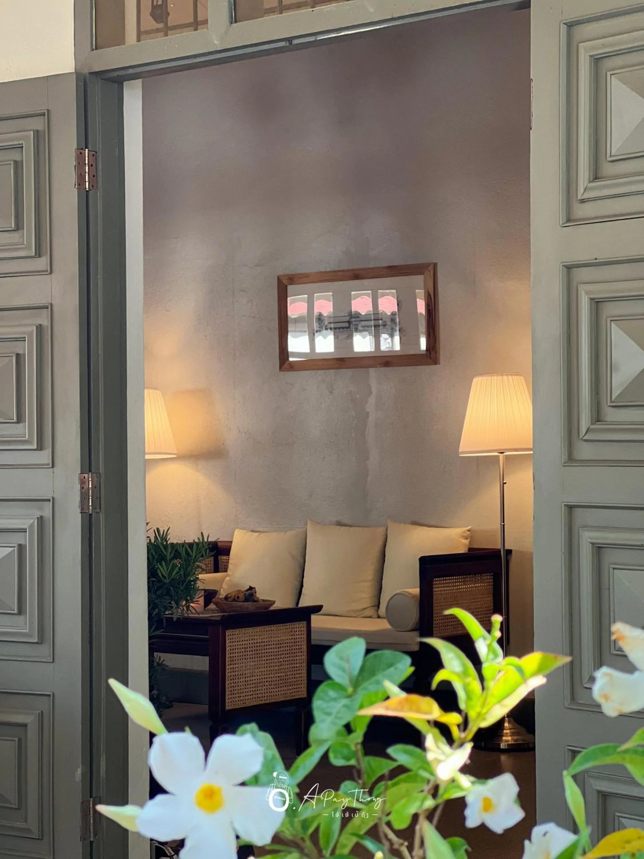 Living room in SamaiLaos Residence