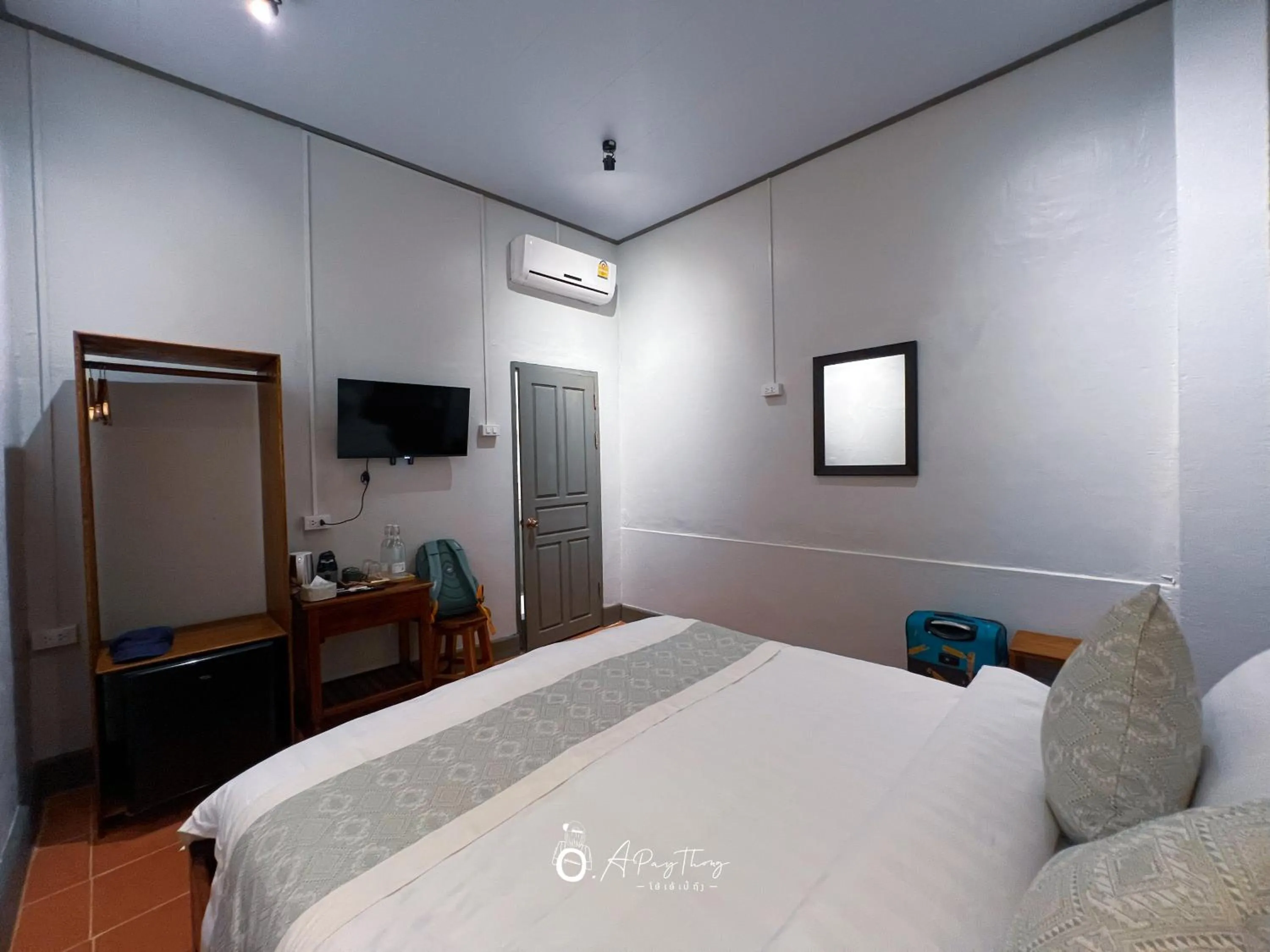 Bed in SamaiLaos Residence